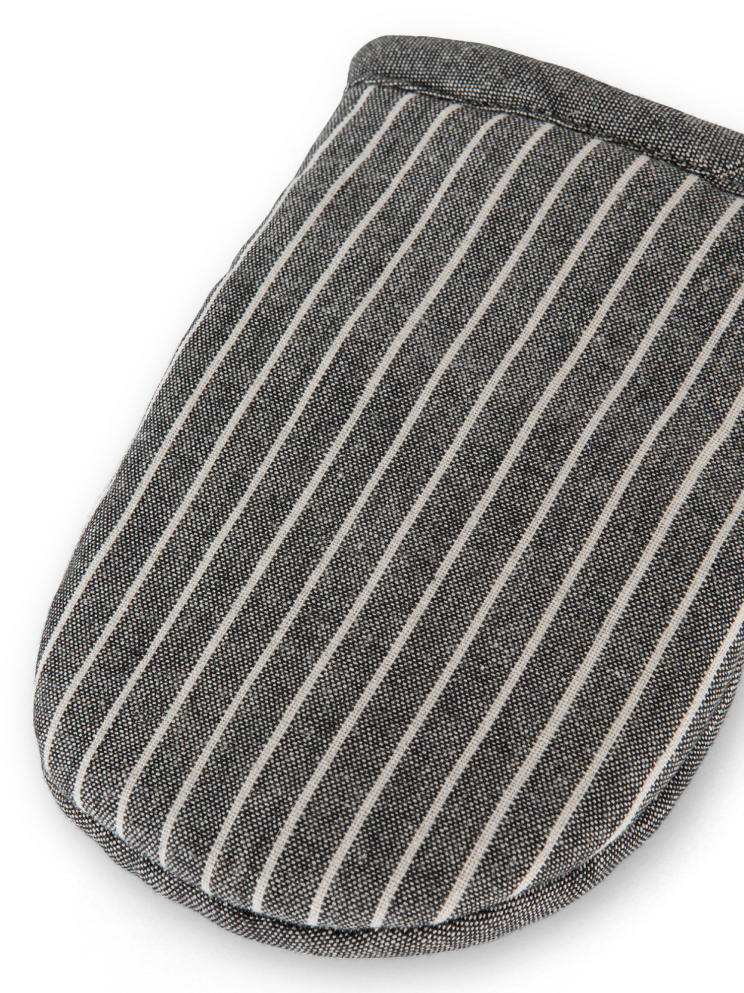 Striped kitchen glove, Grey, large image number 1