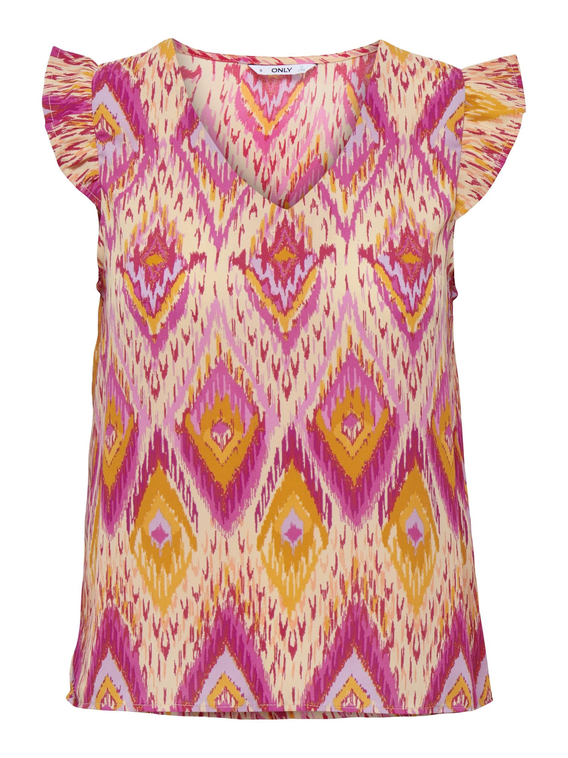 Only - Vest with print, Pink, large image number 0