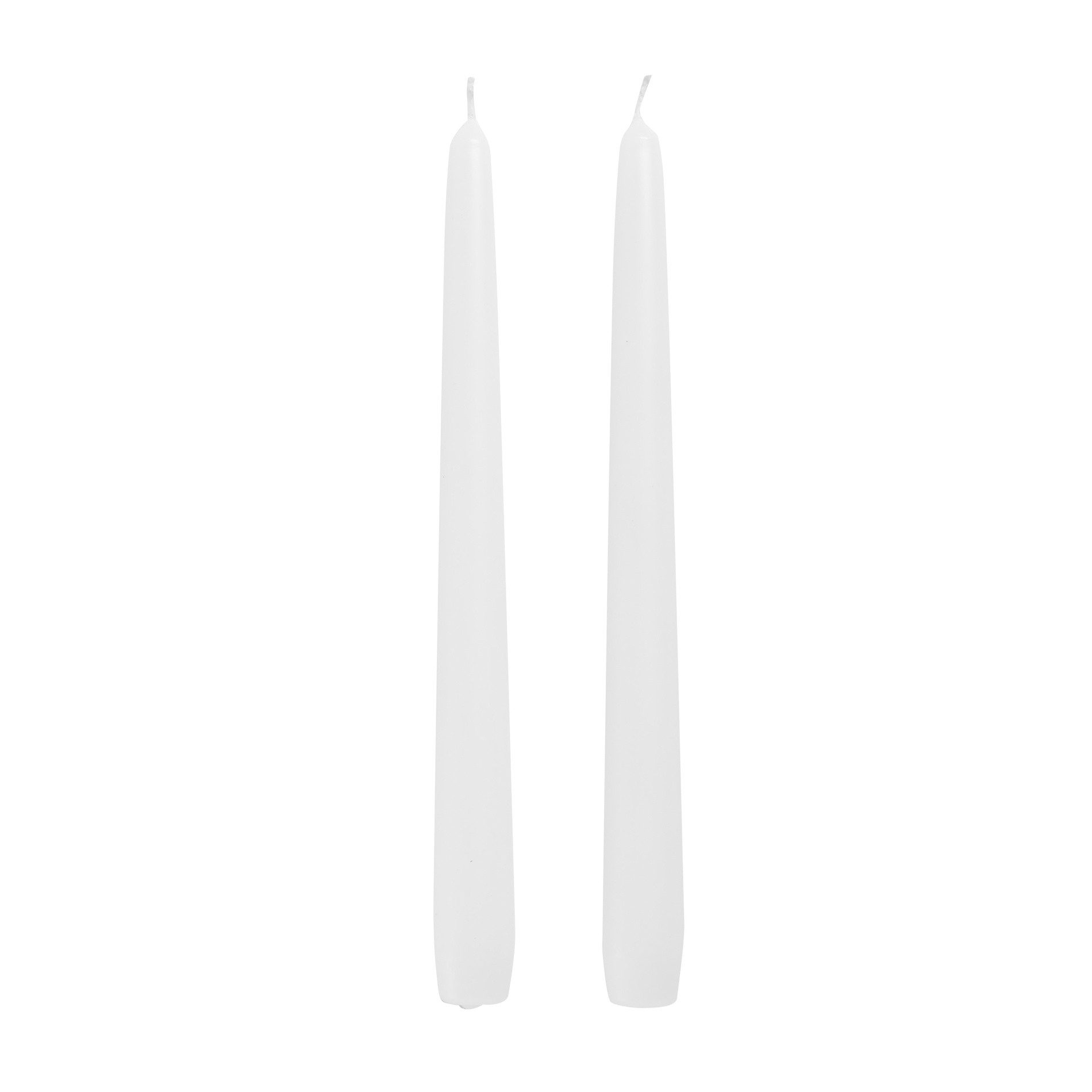 Set of 2 opaque conical candles, , large image number 0