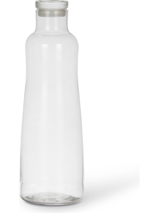 Clear crystal bottle
