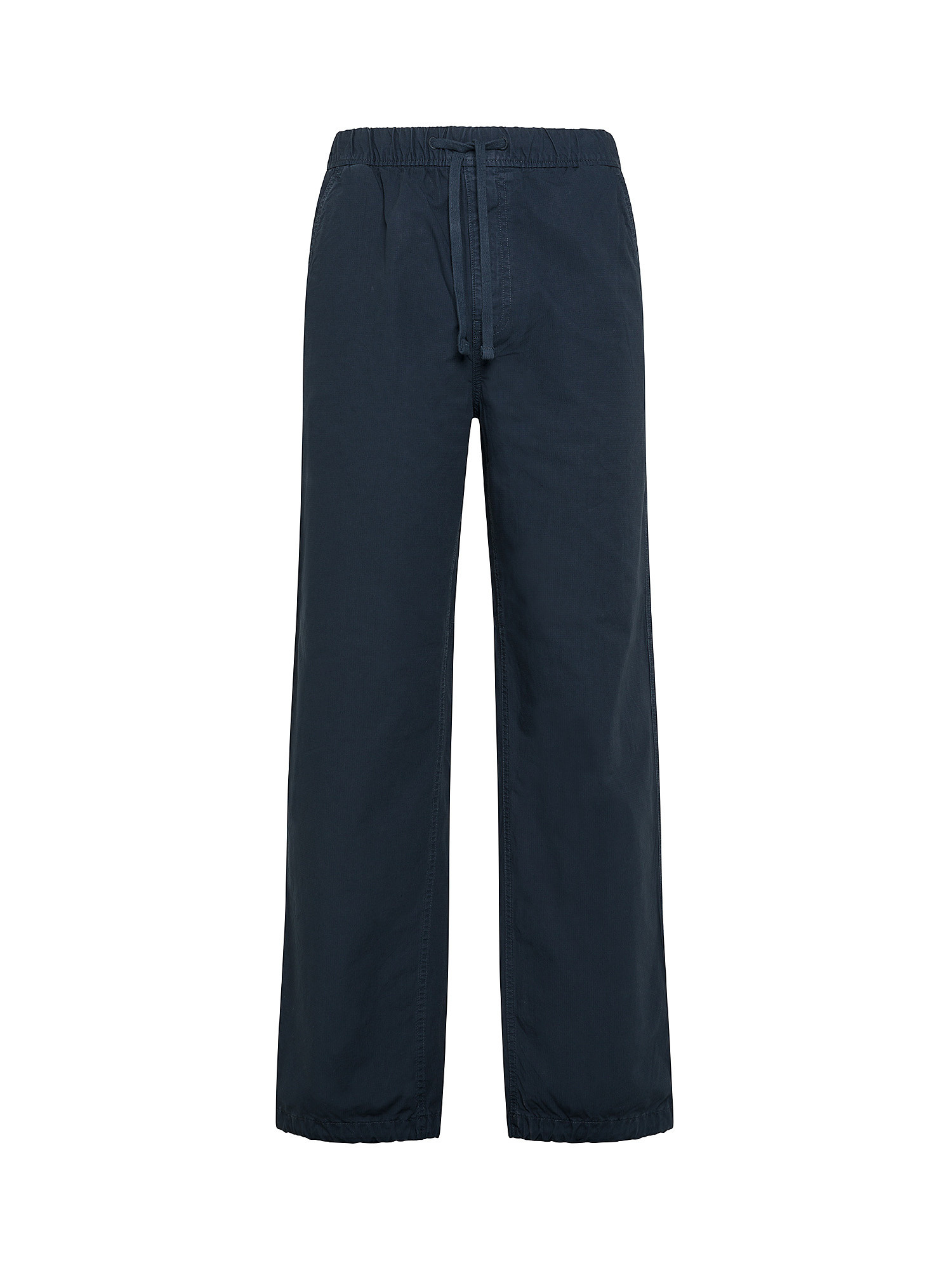 Superdry Cotton Canvas Trousers, Blue, large image number 0