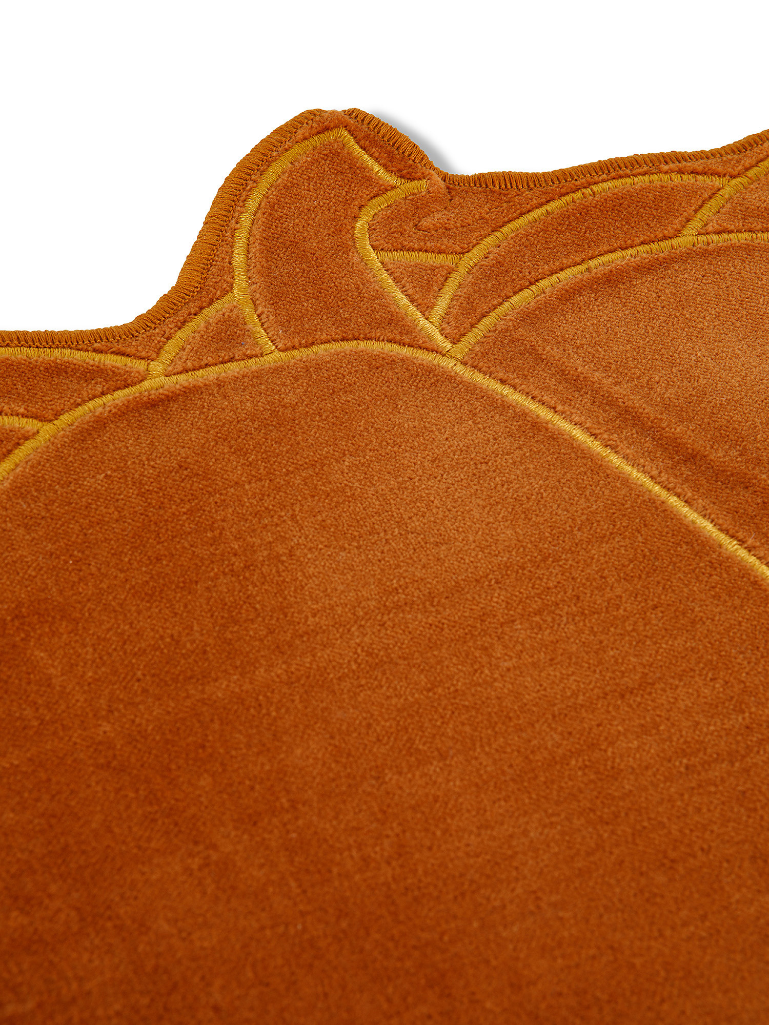 Cotton velvet pumpkin placemats, Multicolor, large image number 1
