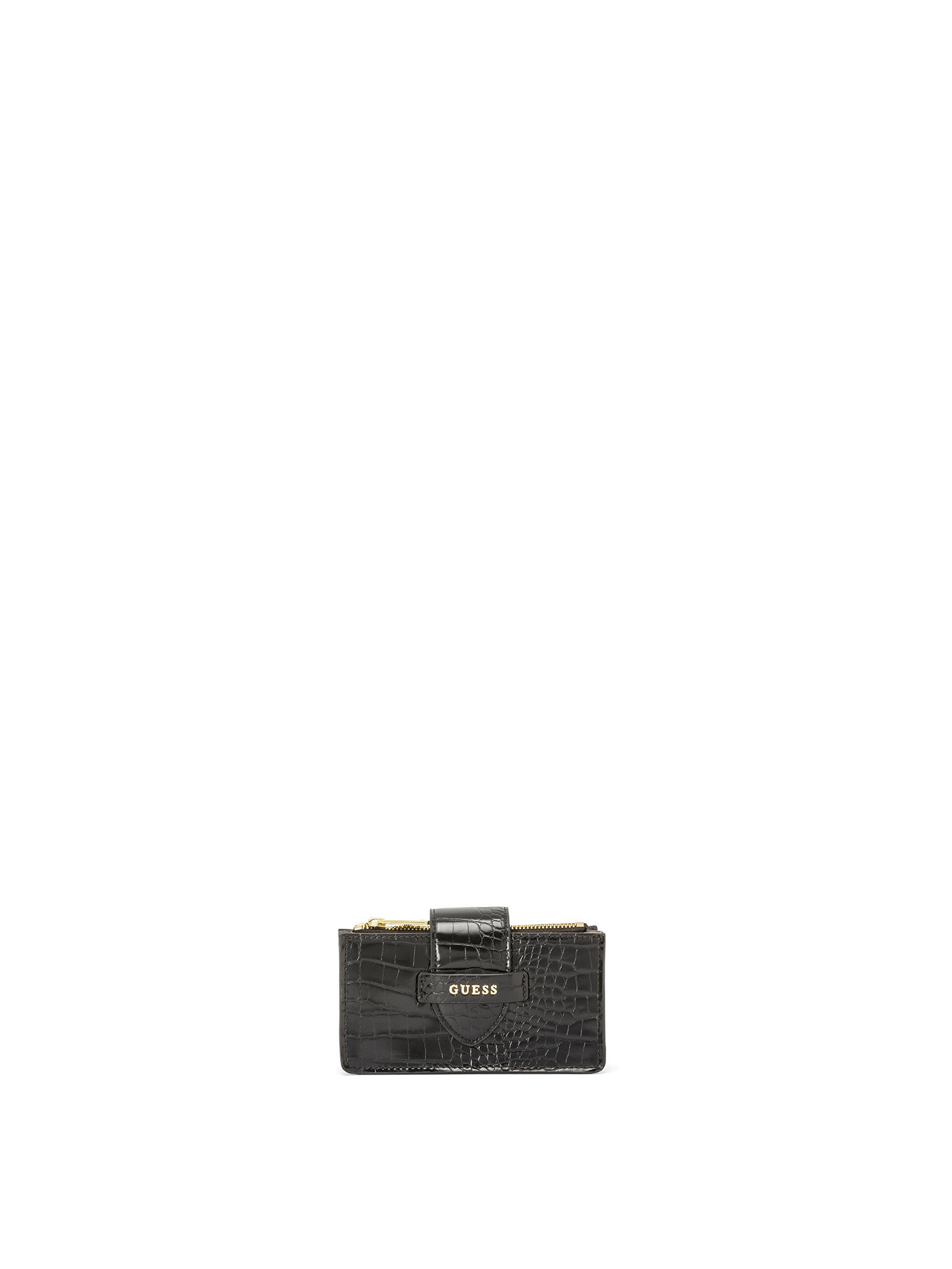 Card holder with chain, Black, large image number 0