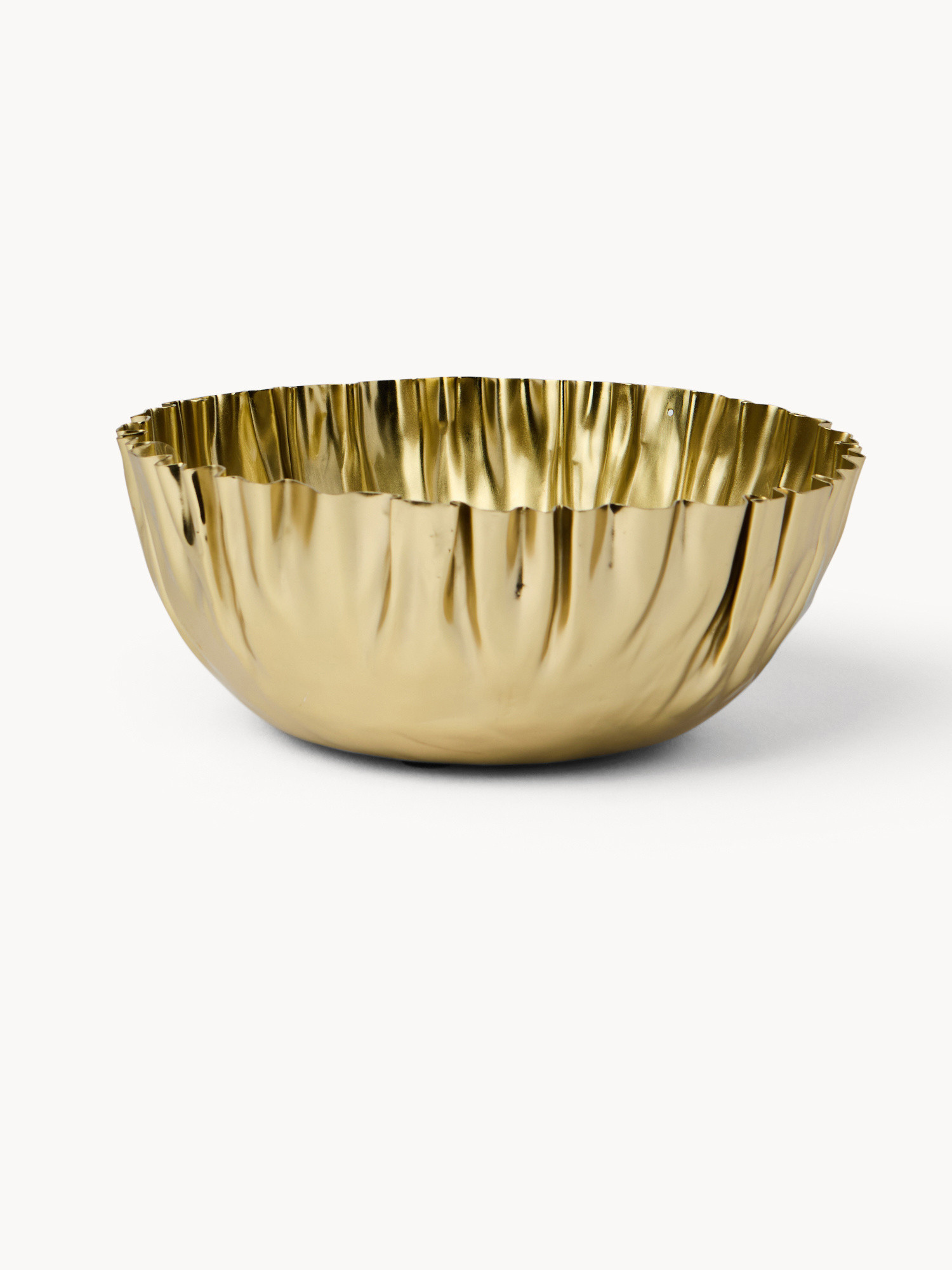 Bowl decorativa finitura in ottone, Oro, large image number 0