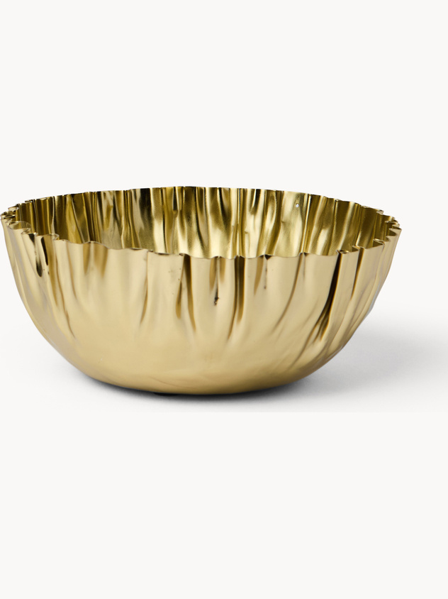 Bowl decorativa finitura in ottone