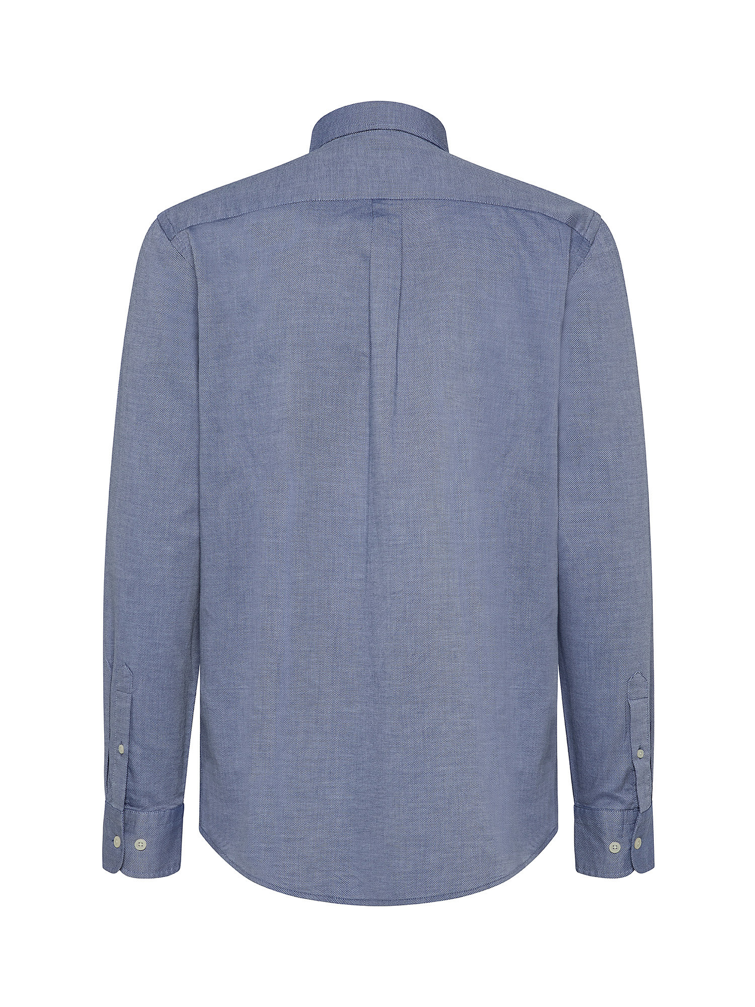 Oxford fabric shirt, Blue, large image number 1