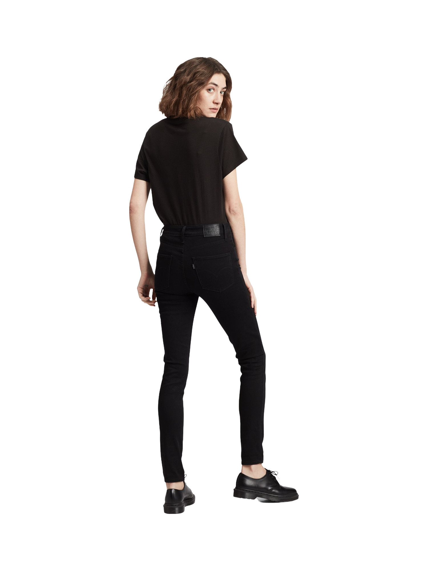 Levi's - 721™ skinny high rise jeans, Black, large image number 4