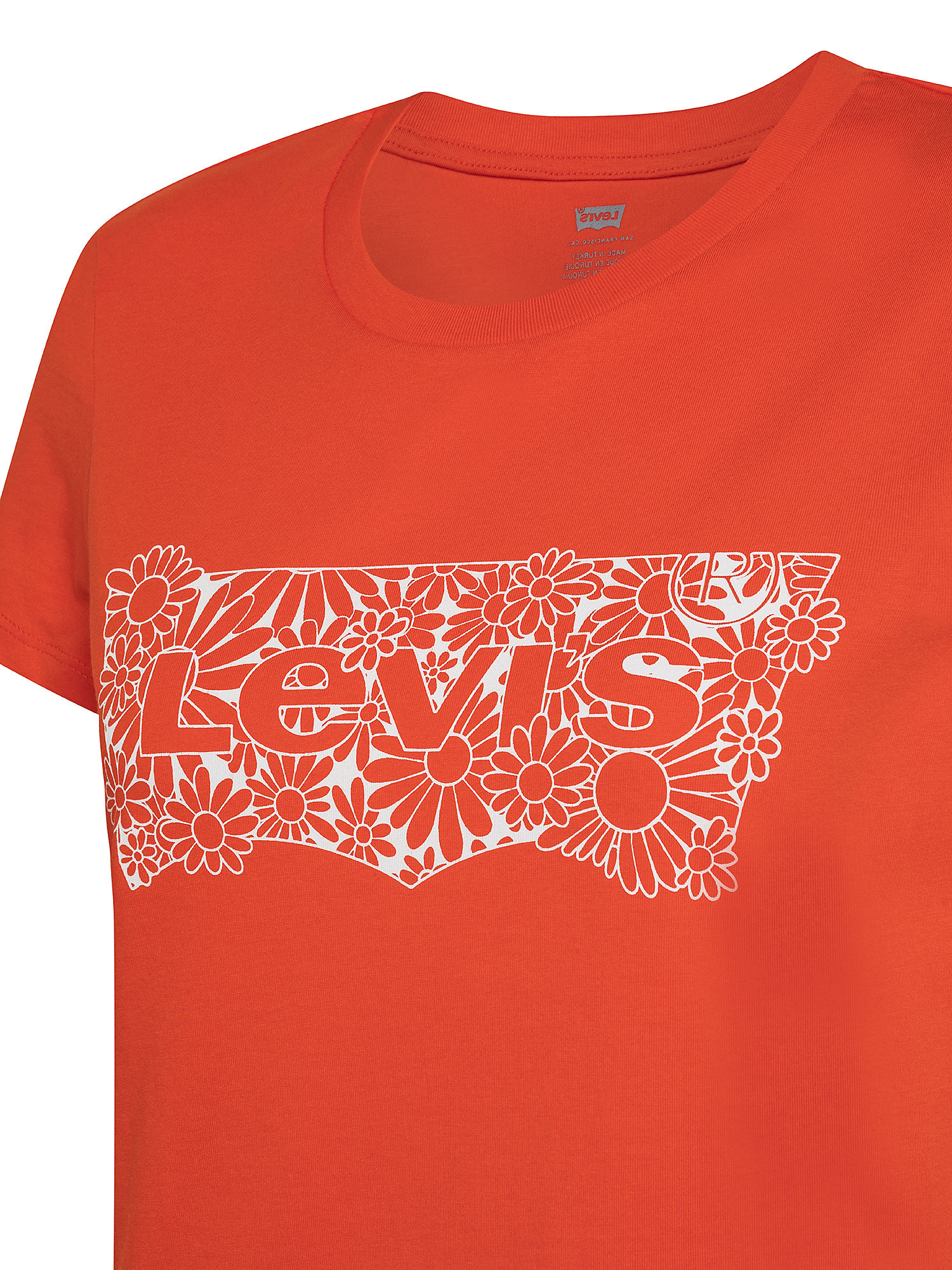 T-shirt Perfect Tee con logo , Arancione, large image number 2