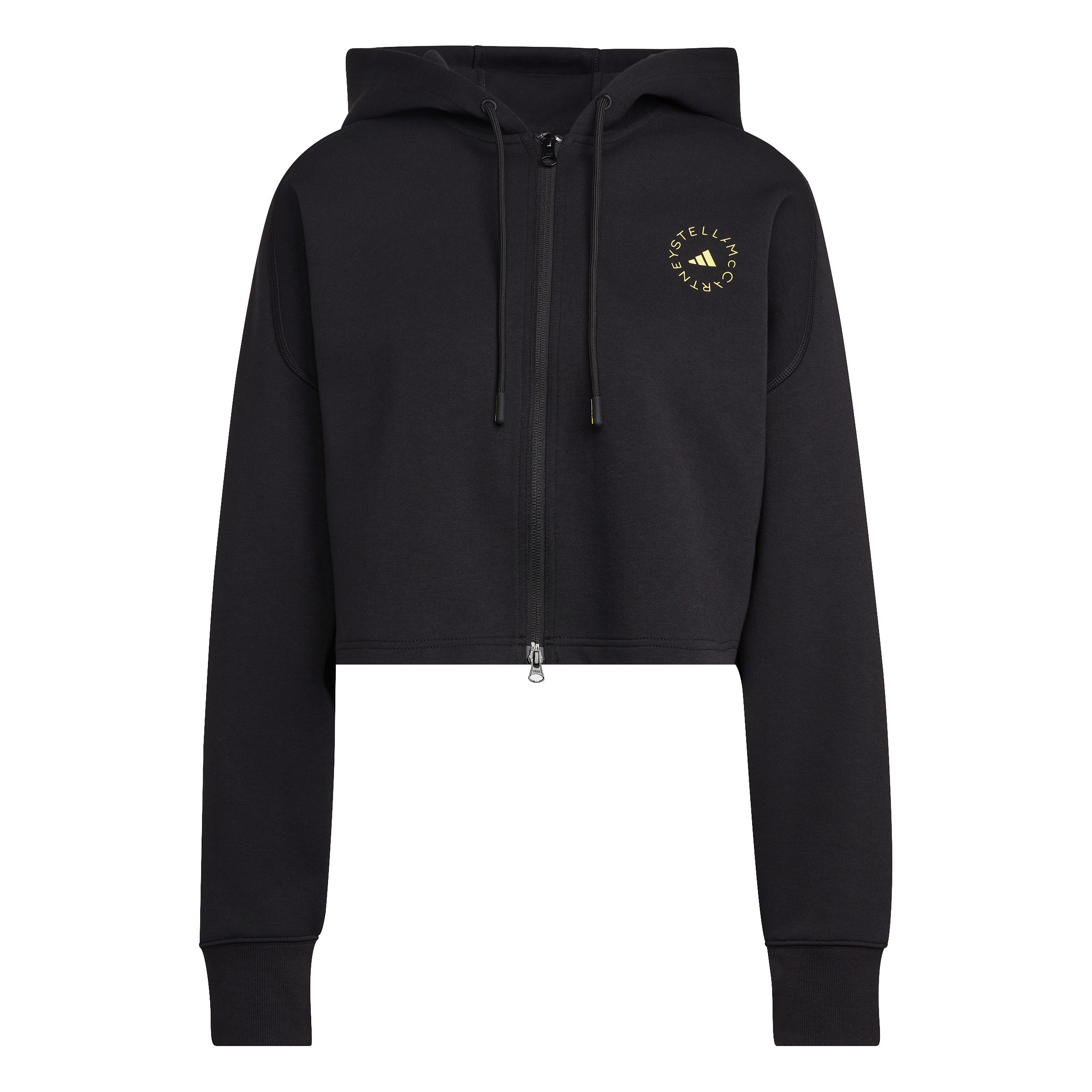 Adidas by Stella McCartney - Cropped hoodie, Black, large image number 0