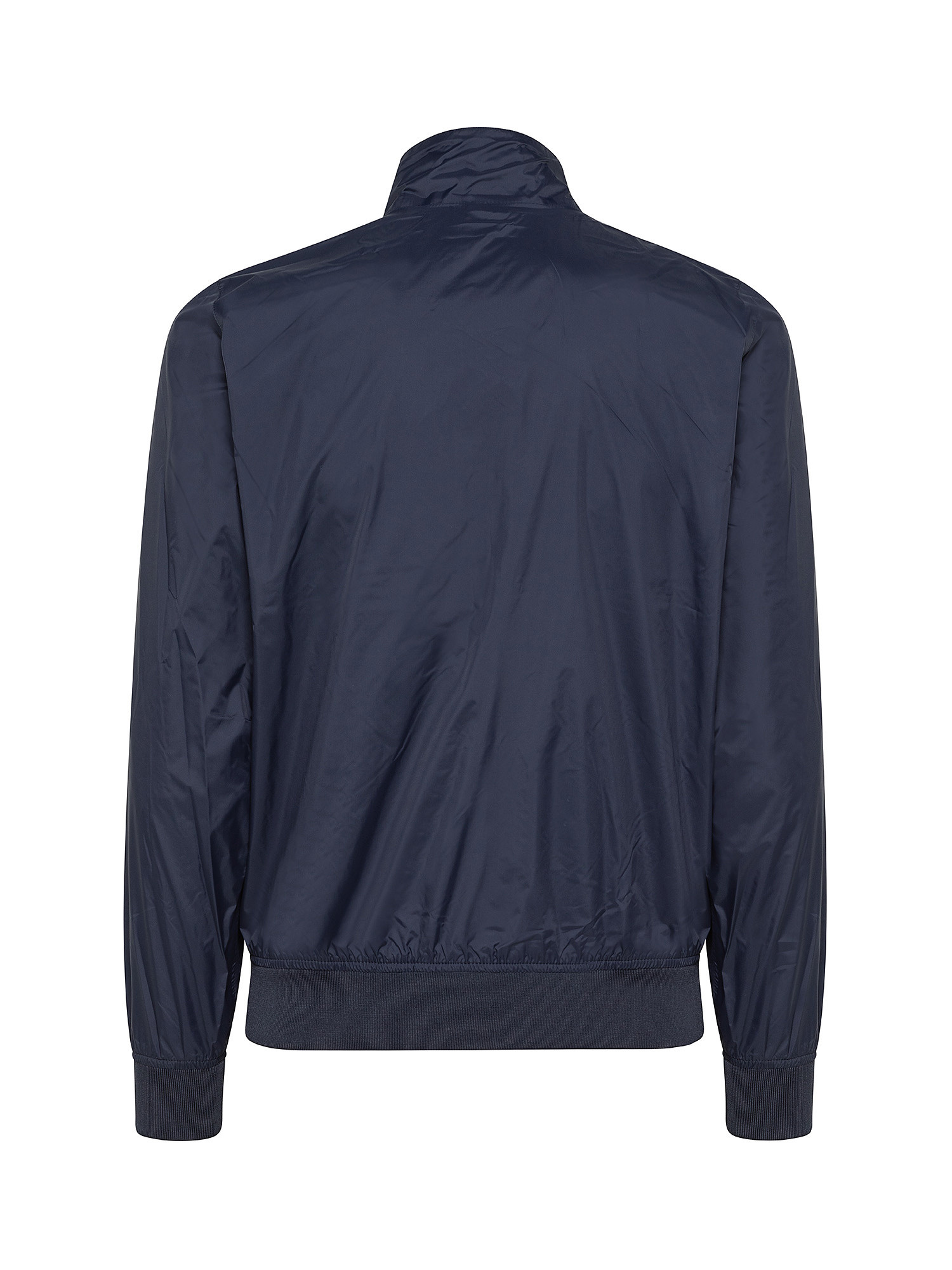 Reversible slim fit waterproof jacket, Blue, large image number 1