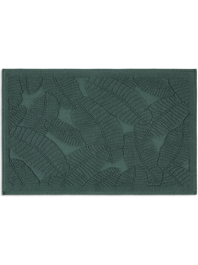 Zefiro solid color cotton shower mat