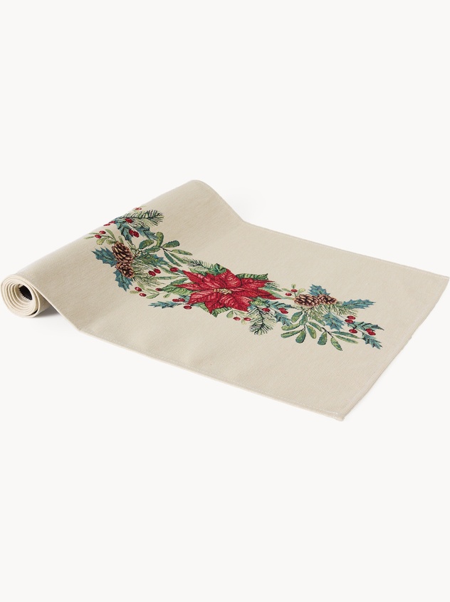 Runner in Gobelin misto cotone