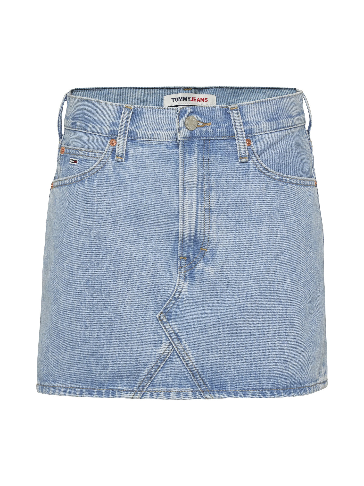 Tommy Jeans - Five-pocket denim miniskirt, Denim, large image number 0