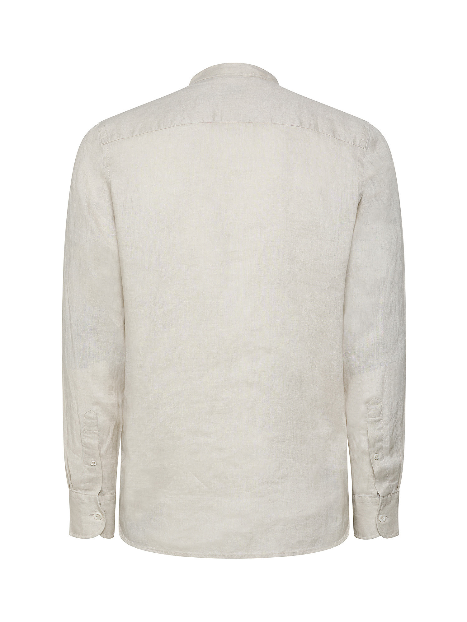 JCT - Pure linen Korean shirt, Sand, large image number 1