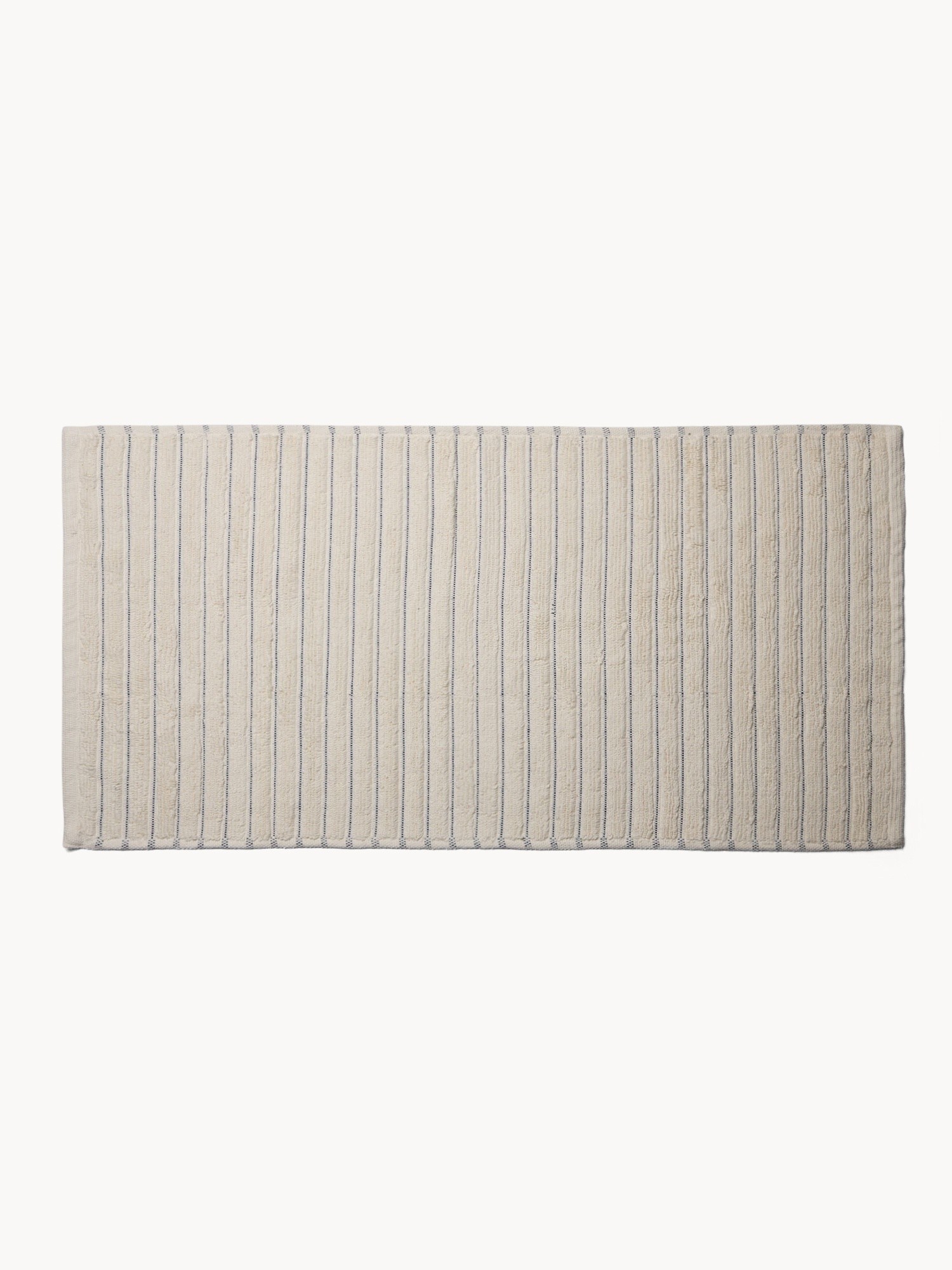Solid-Color Cotton Bath Mat - Introductory Price, White 1, large image number 0