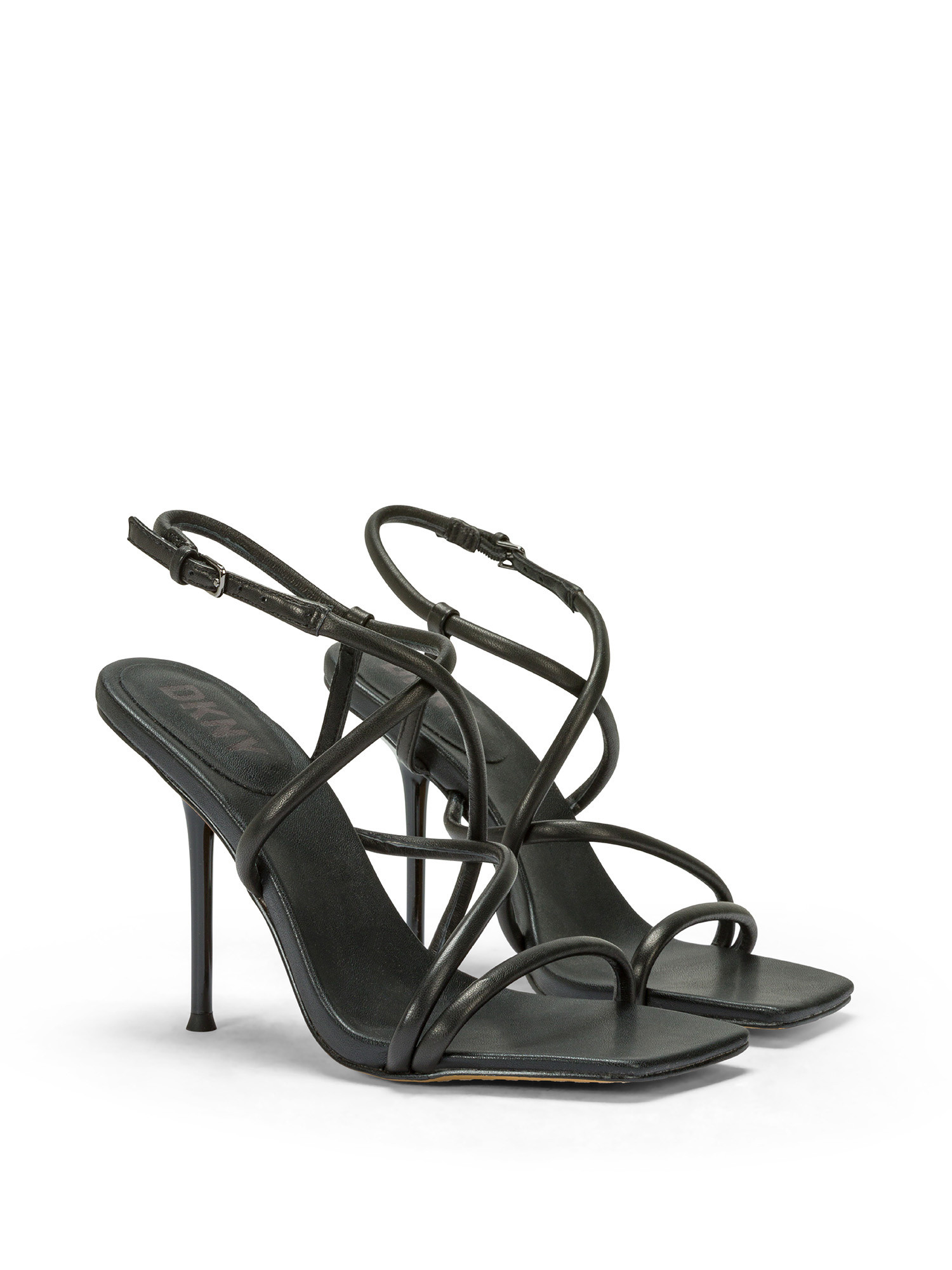 Dkny - Reia sandals with heel, Black, large image number 1