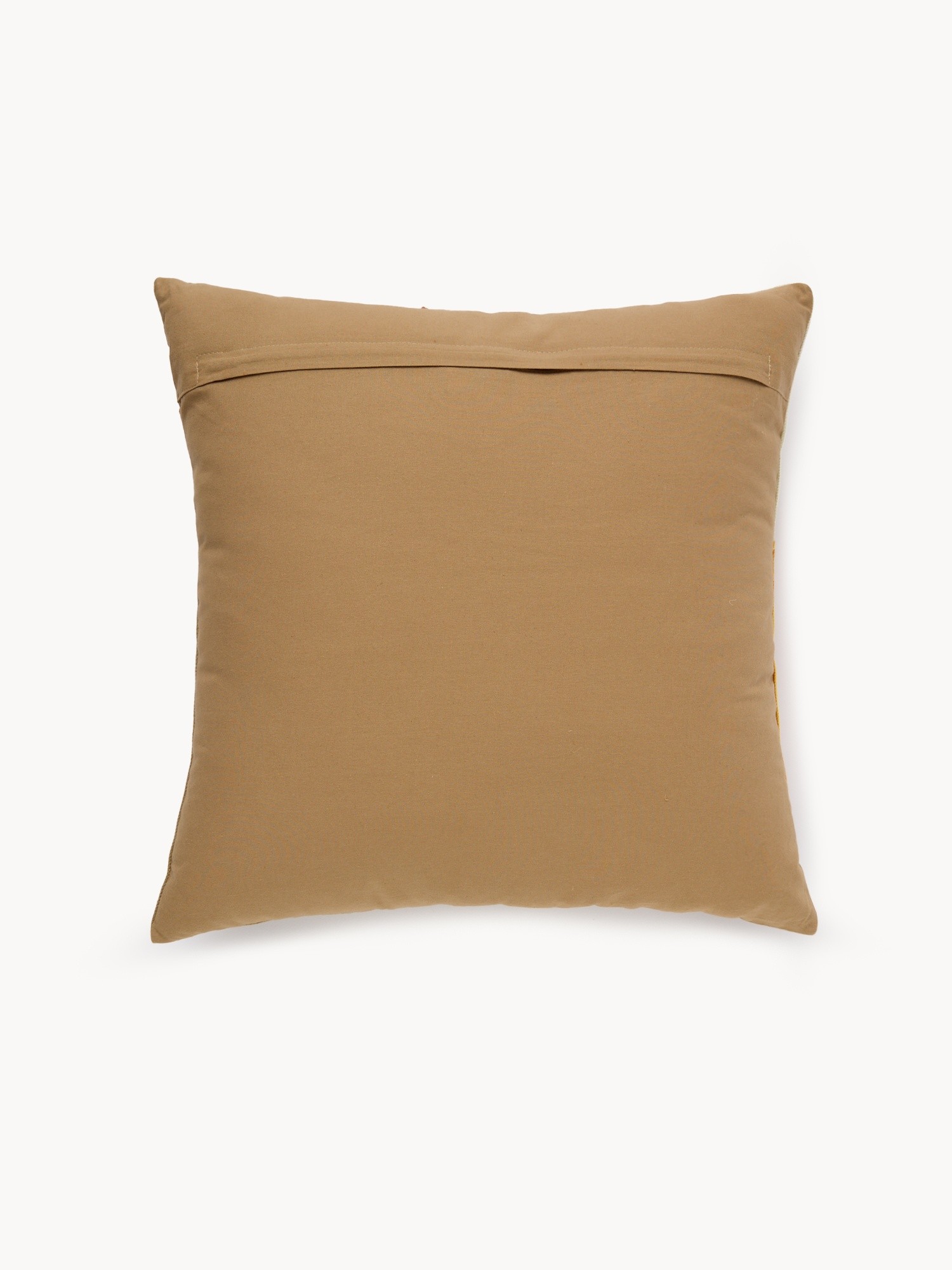 Geometric print pillow,45x45cm, Ocra Yellow, large image number 1