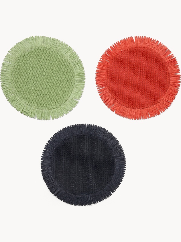 Textile paper placemat - Introductory price