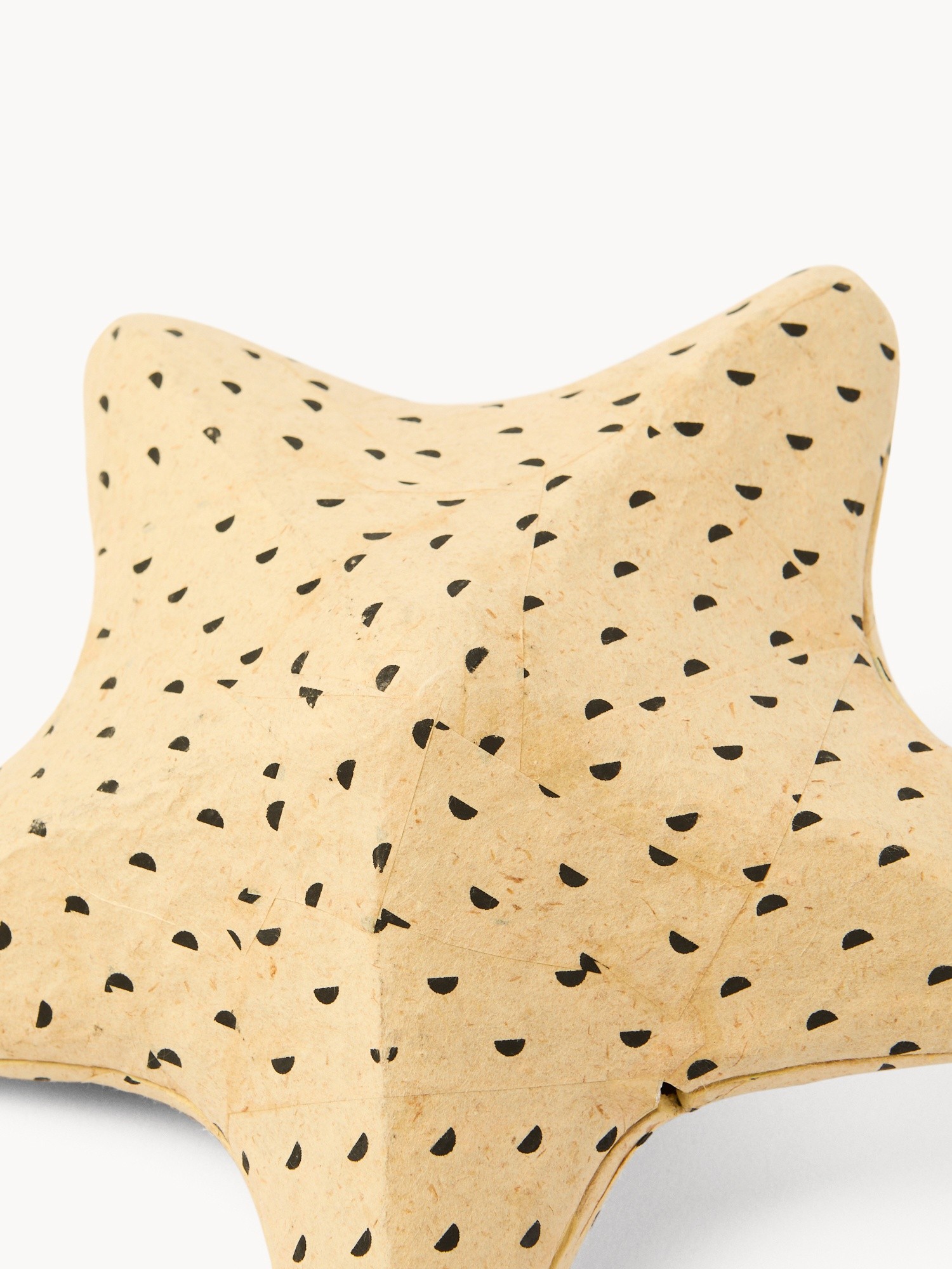 Christmas decoration made from clothing, Beige, large image number 1