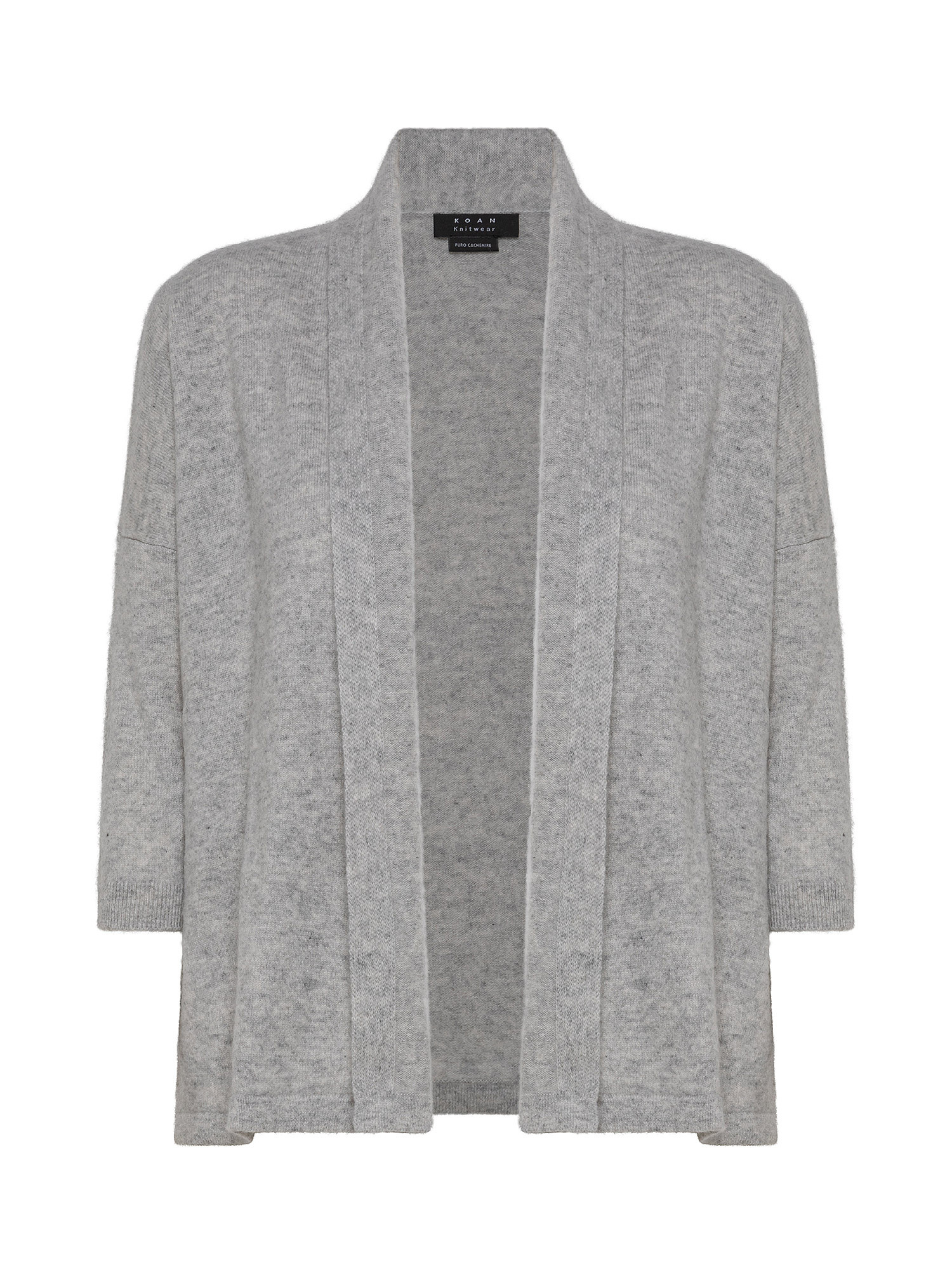Cashmere cardigan, Grey, large image number 0