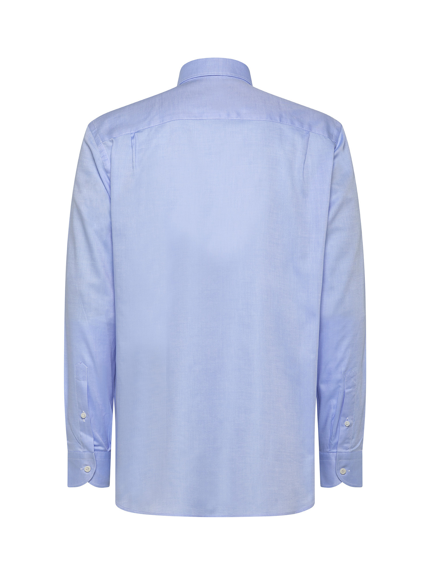 Camicia regular fit in puro cotone, Azzurro chiaro, large image number 2