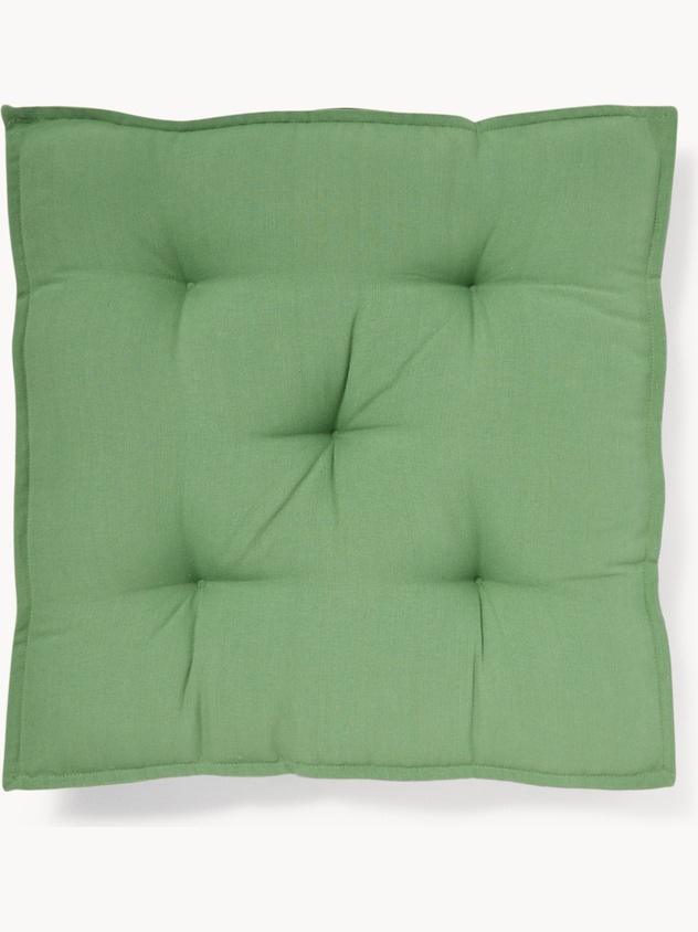 Solid-color pure cotton mattress cushion - Discounted Price