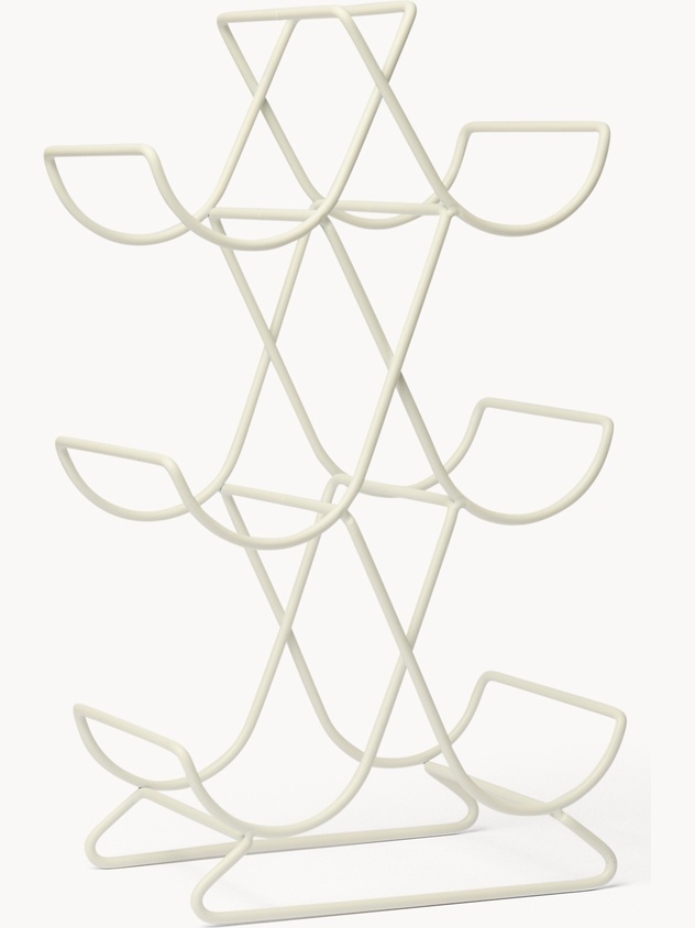 Porta bottiglie in ferro smaltato - Prezzo di lancio