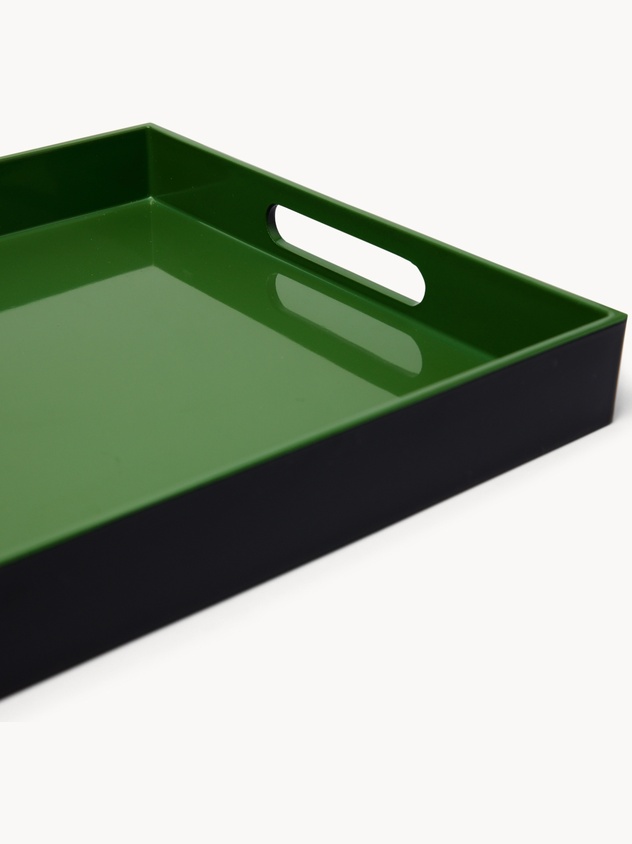 Vassoio in plastica bicolore