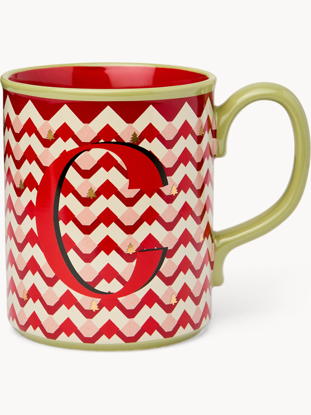 Ceramic mug letter C