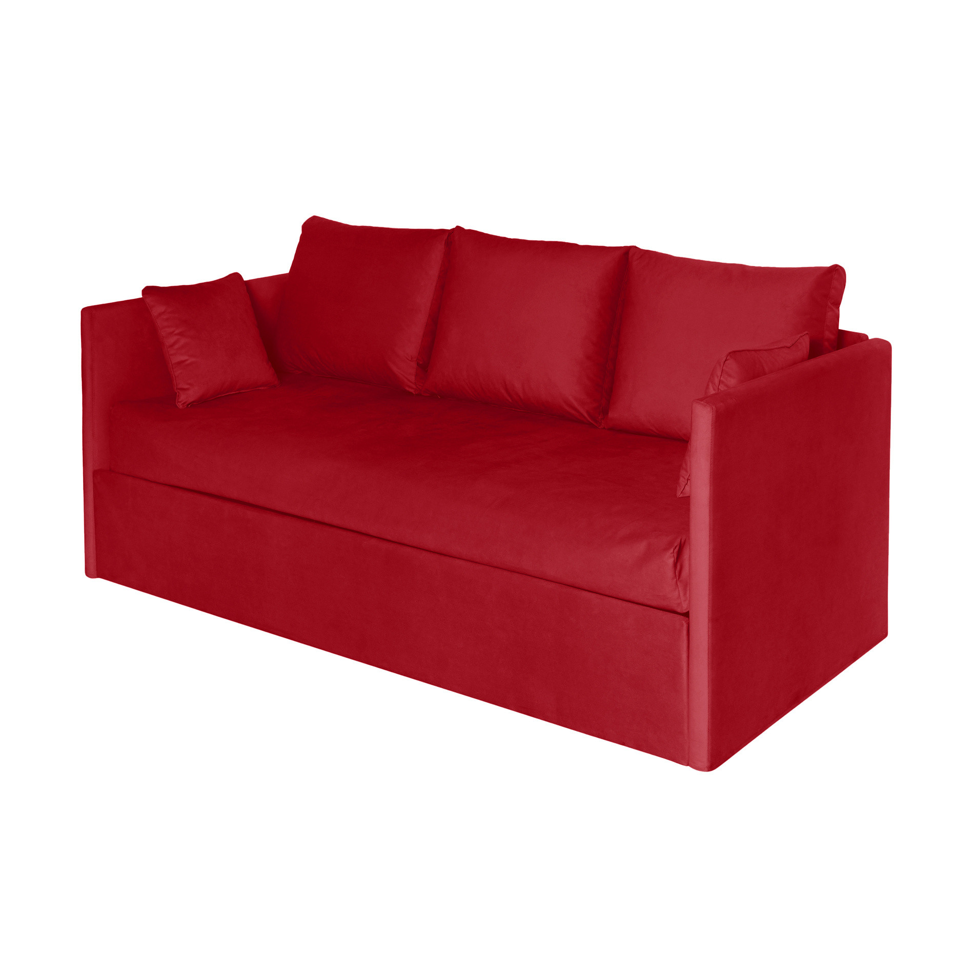 Multi sofa bed, Red, large image number 0