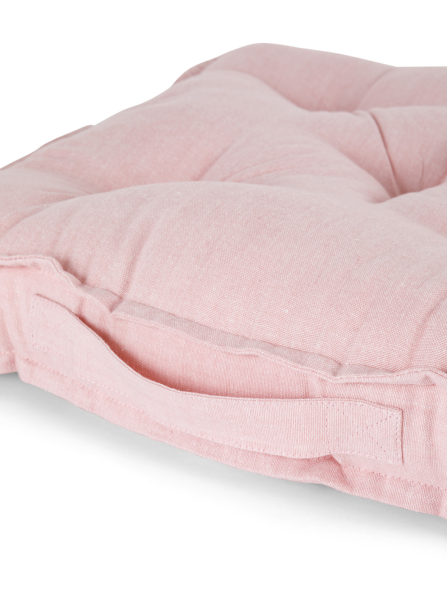 Solid color mattress cushion 50x50cm, Pink, large image number 1