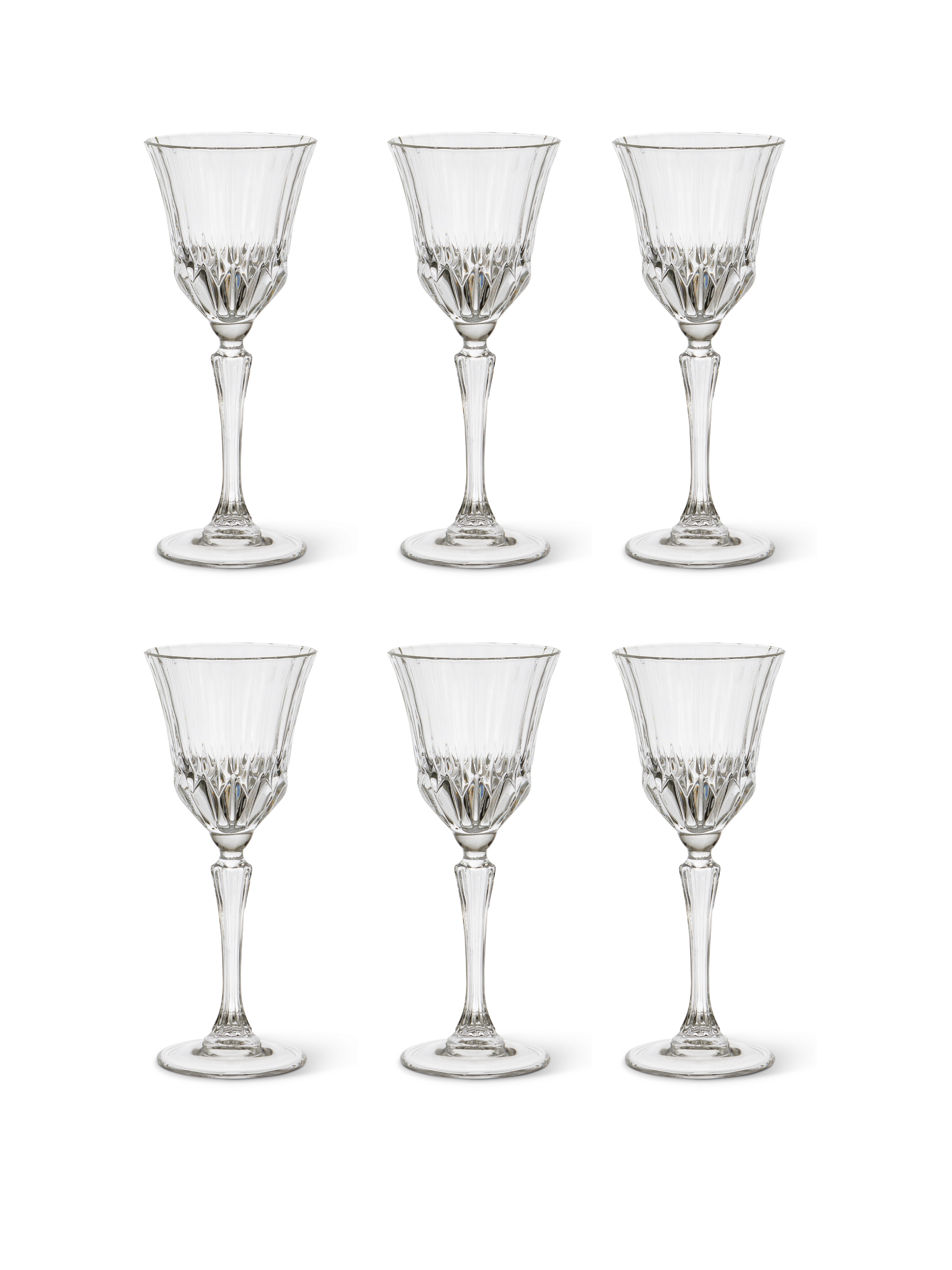 Set of 6 Adagio wine glasses, Transparent, large image number 0