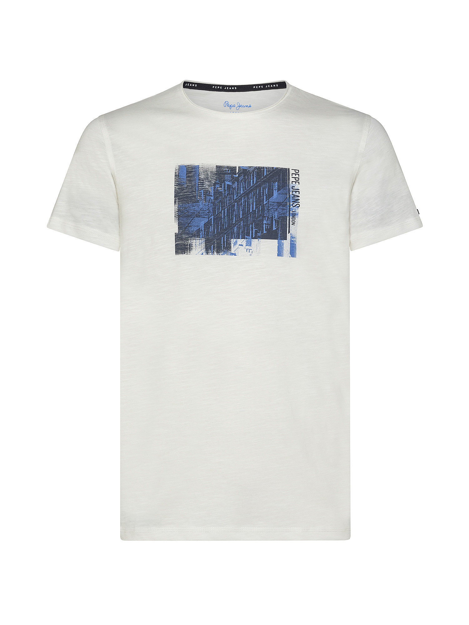 T-shirt in cotone Sherlock, Bianco, large image number 0