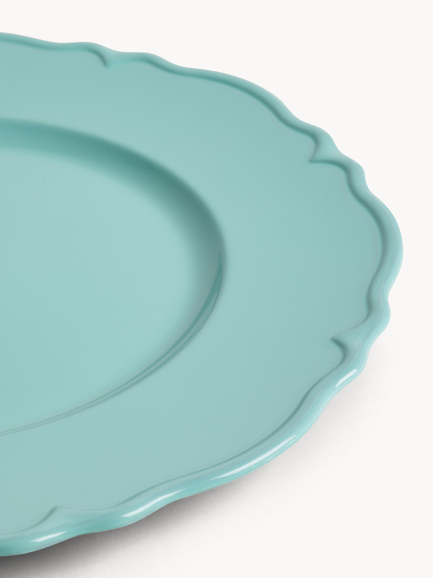 Plastic placemat in solid color, Light Blue, large image number 1