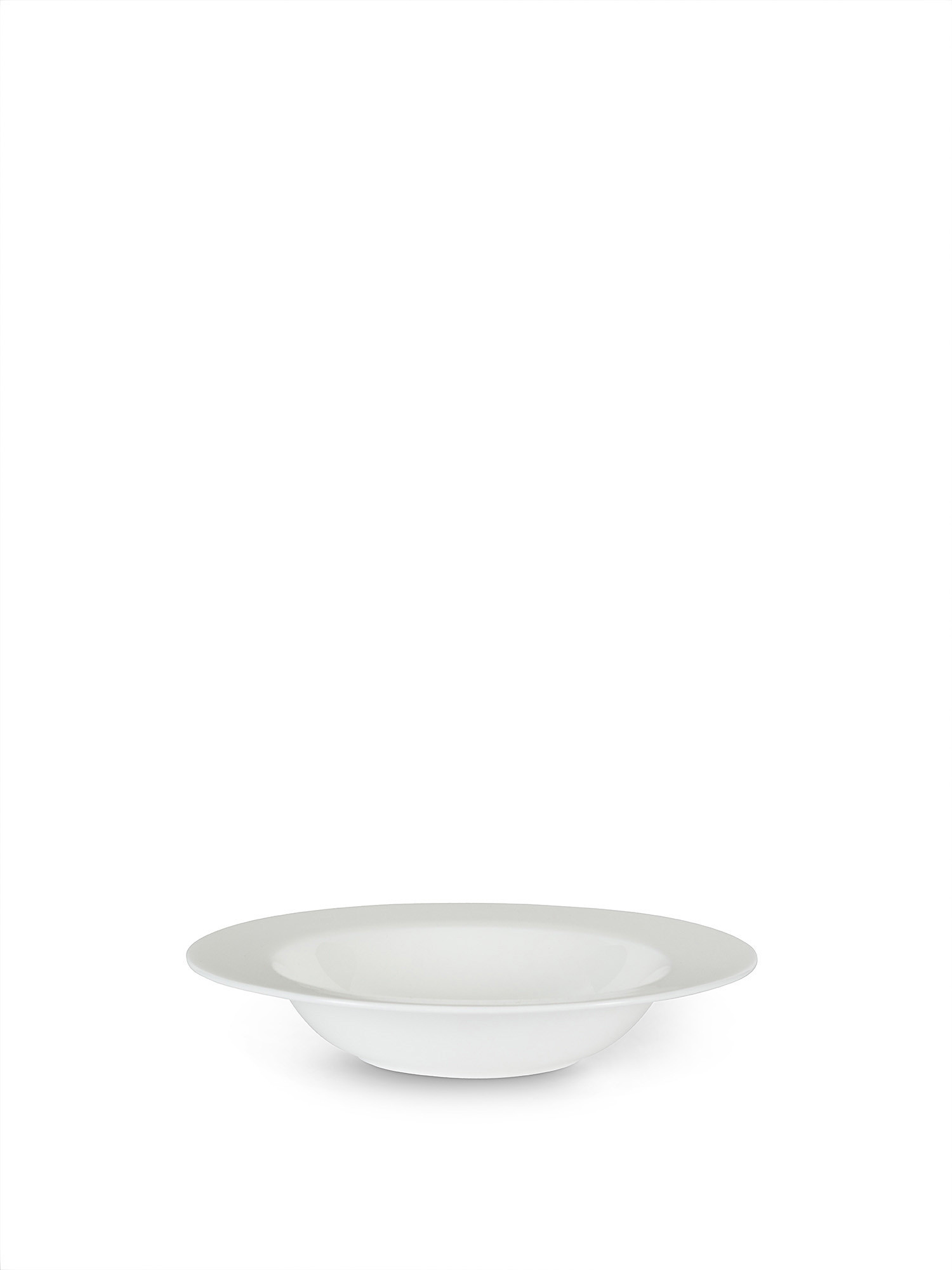 Viola new bone china soup plate, White, large image number 0