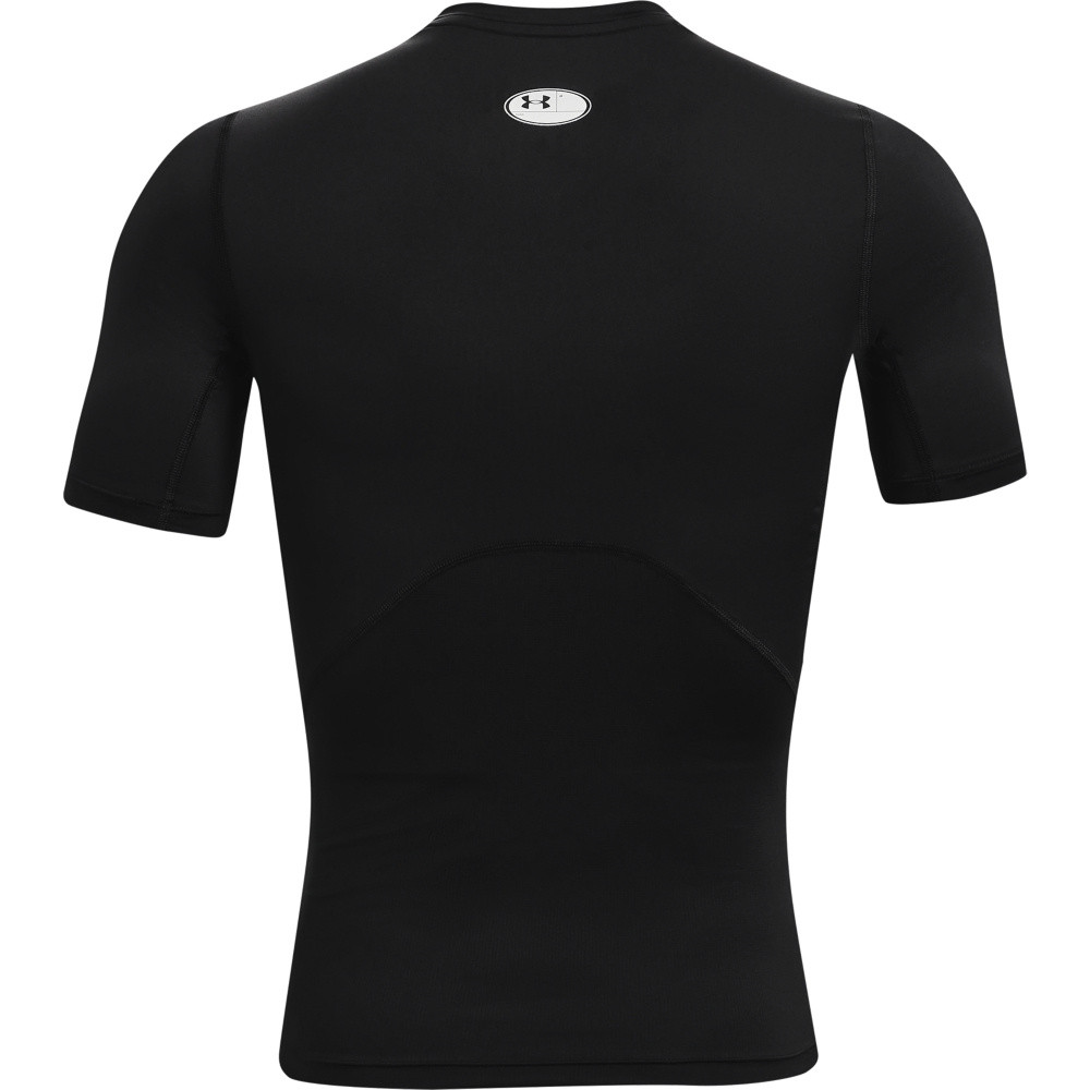 HeatGear® short sleeve jersey, Black, large image number 1