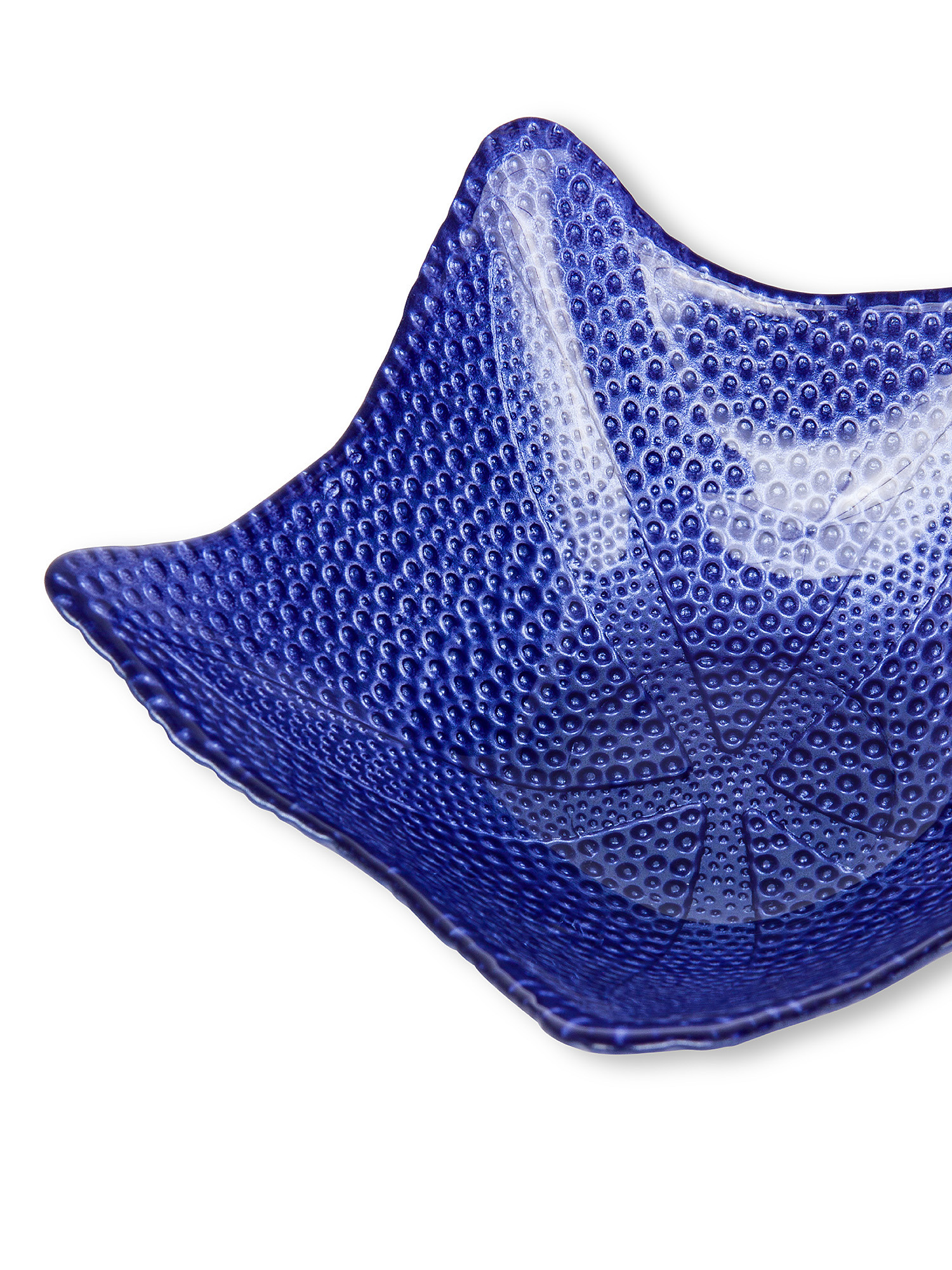 Starfish glass bowl, Blue, large image number 1