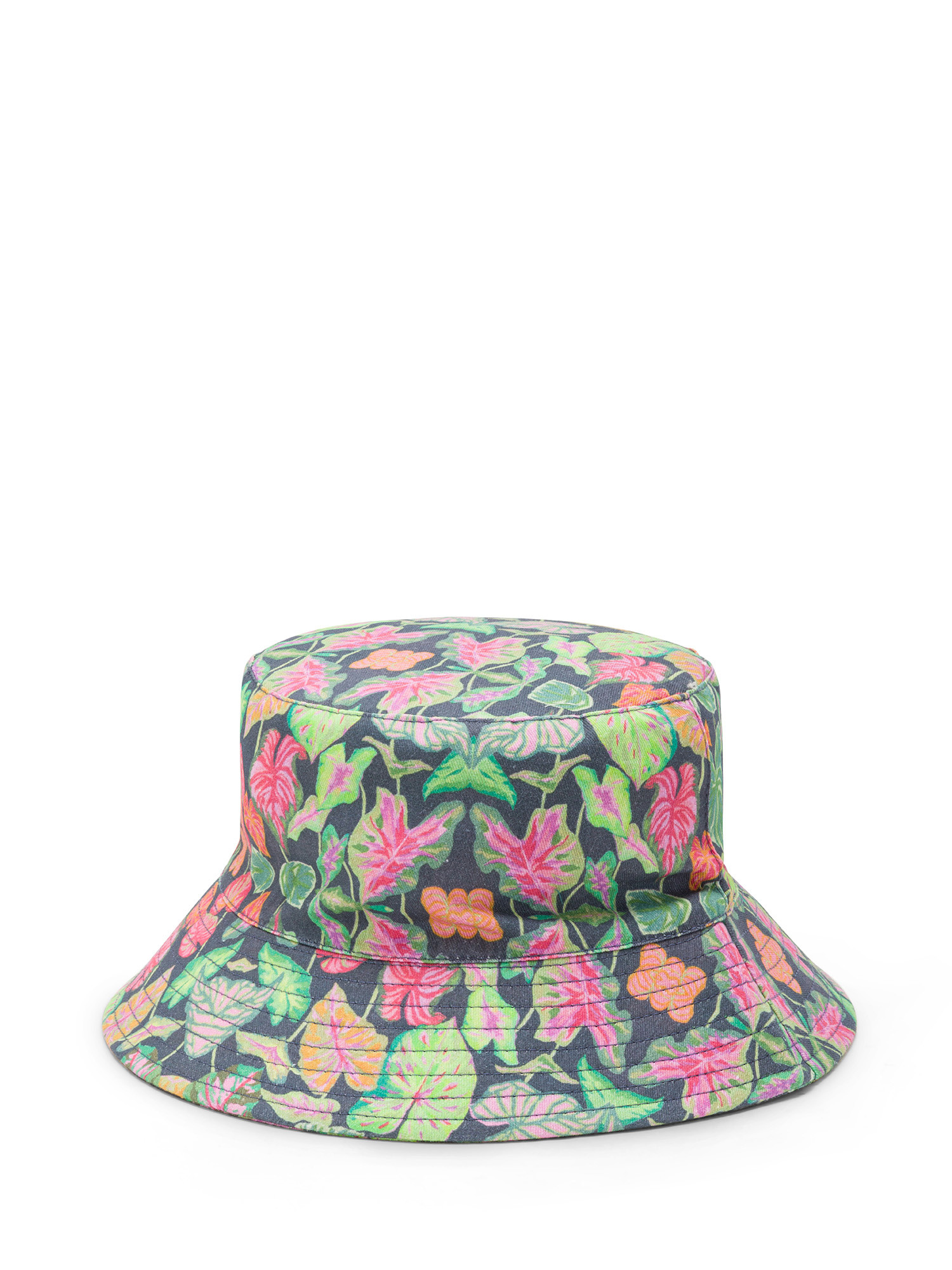 Cappellino con motivo foglie, Multicolor, large image number 0