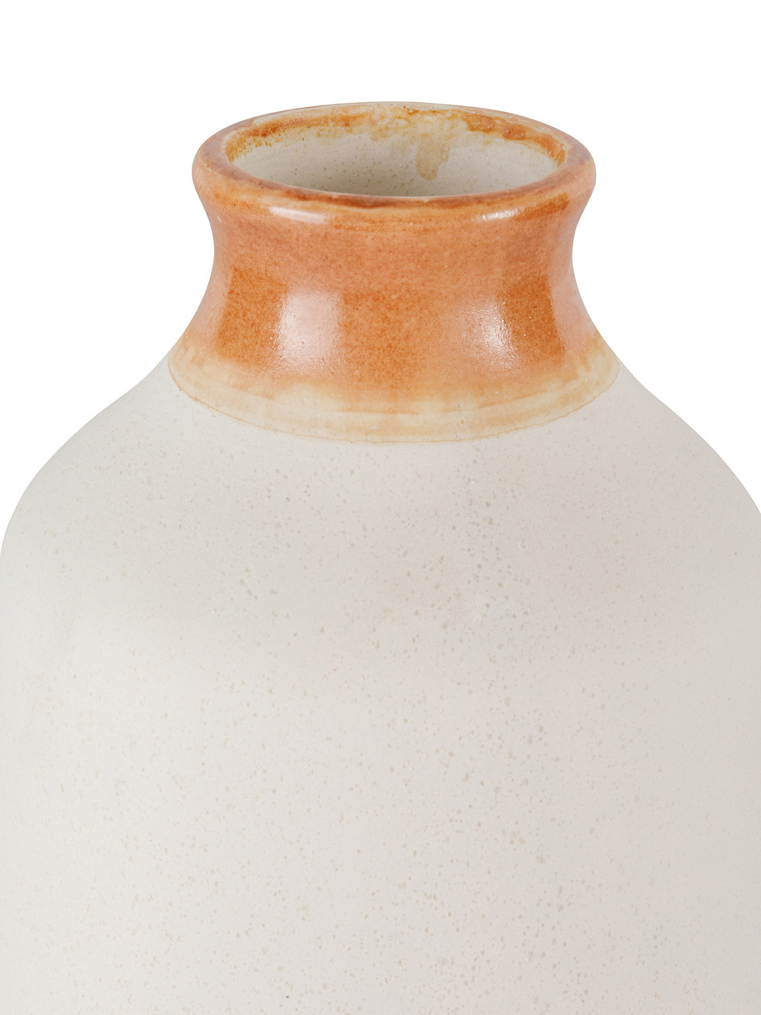 Portuguese ceramic vase, Brown, large image number 1