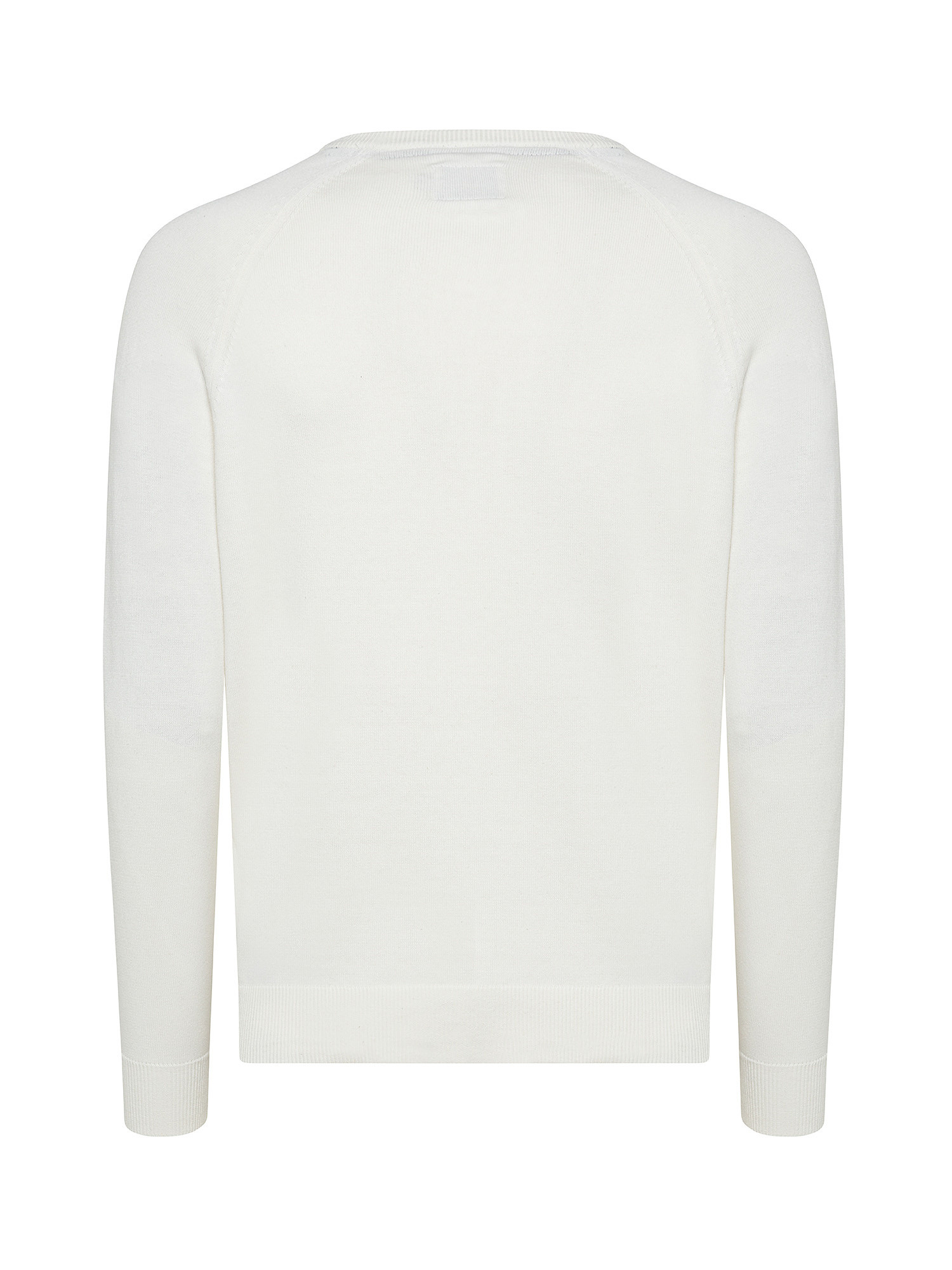 Pepe Jeans - Pullover girocollo in cotone, Bianco avorio, large image number 1