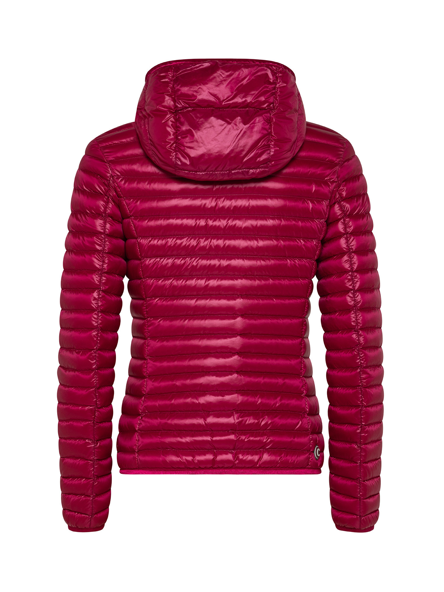 Lightweight quilted hooded jacket, Pink Fuchsia, large image number 1