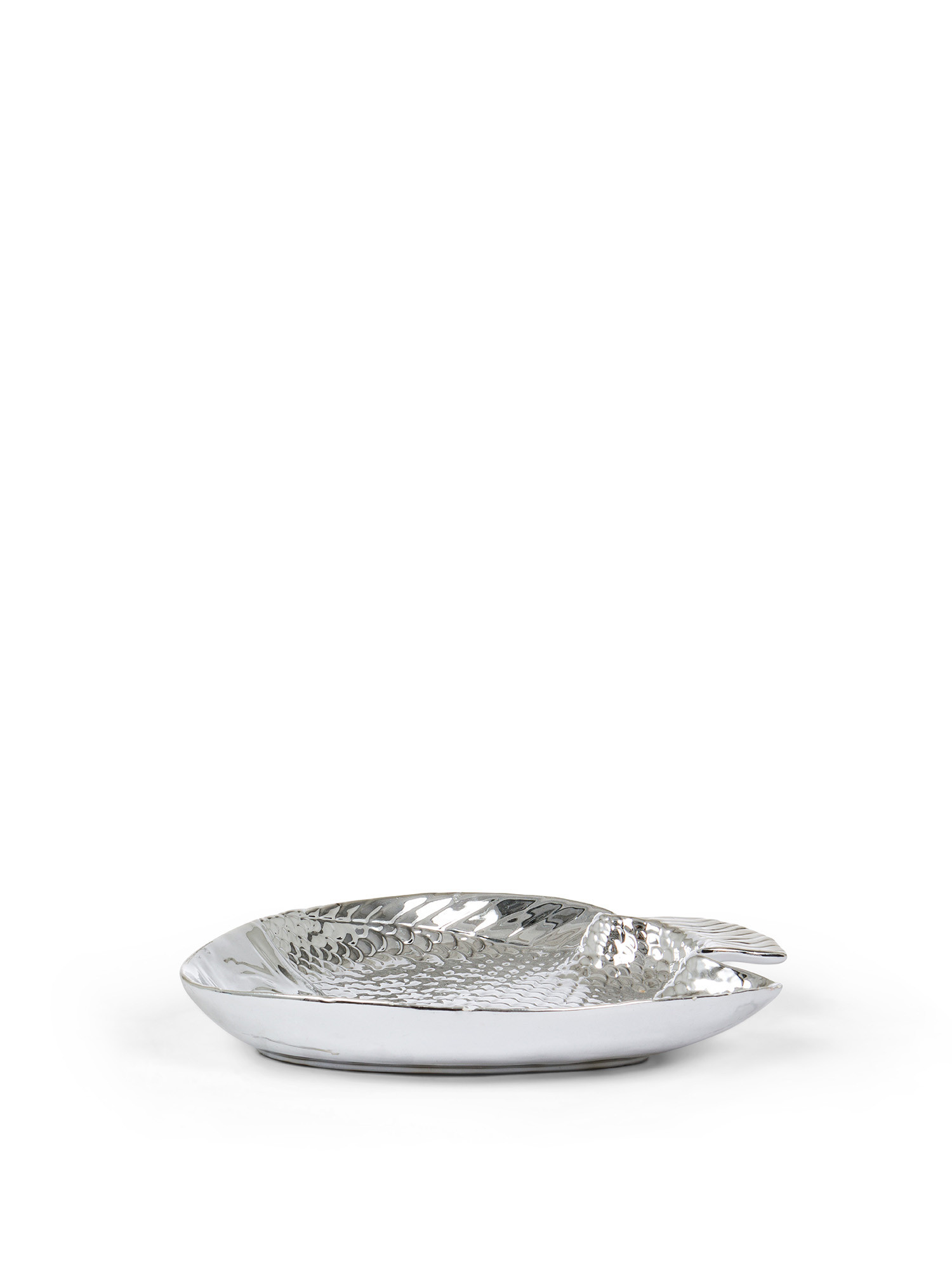Silver fish plate, Silver Grey, large image number 0