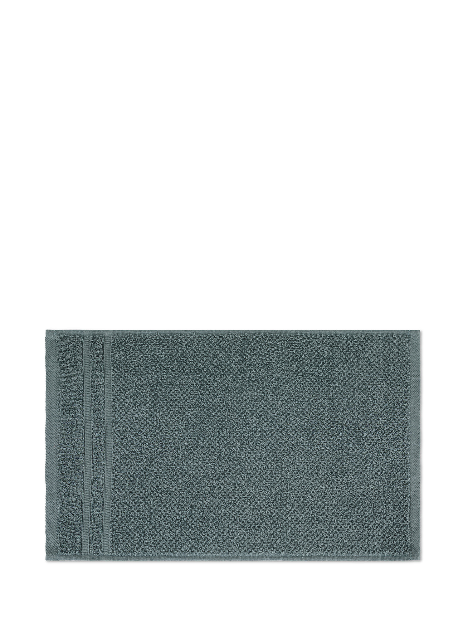 Set 5 asciugamani in spugna di cotone, Blu, large image number 2