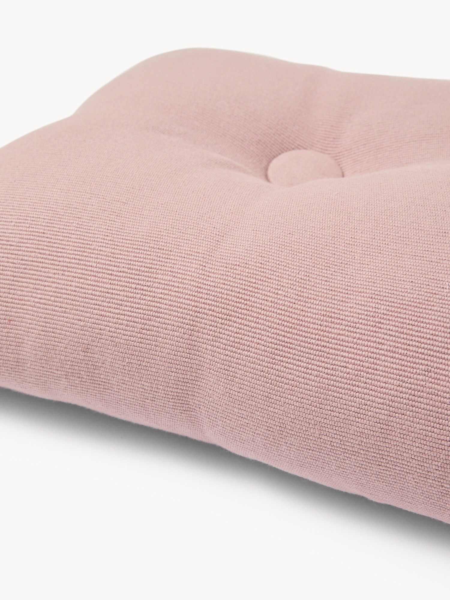 Cuscino in cotone a costine con bottoni 35x60cm - Prezzo di lancio, Rosa, large image number 1