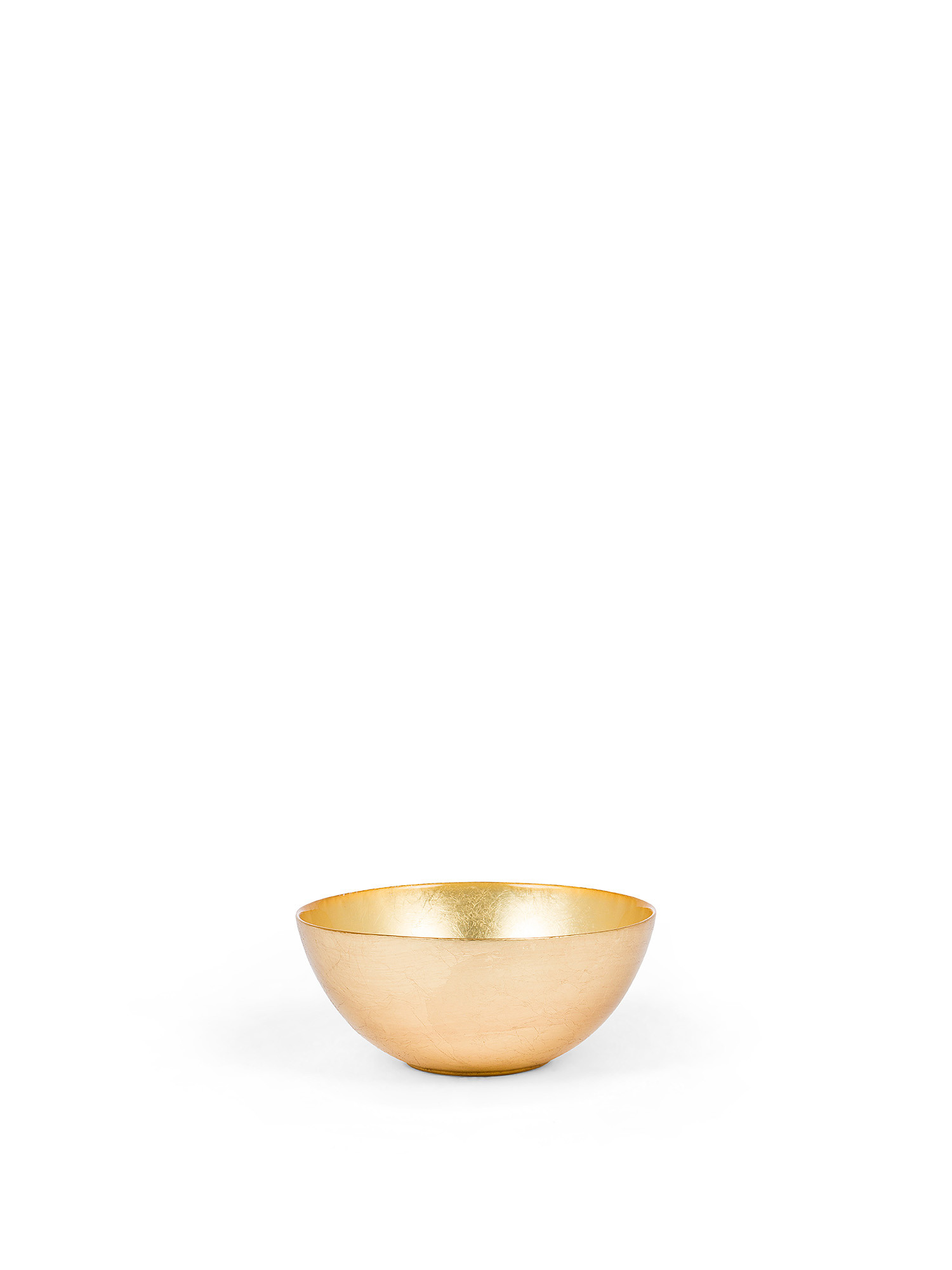 Gold glass bowl, Gold, large image number 0