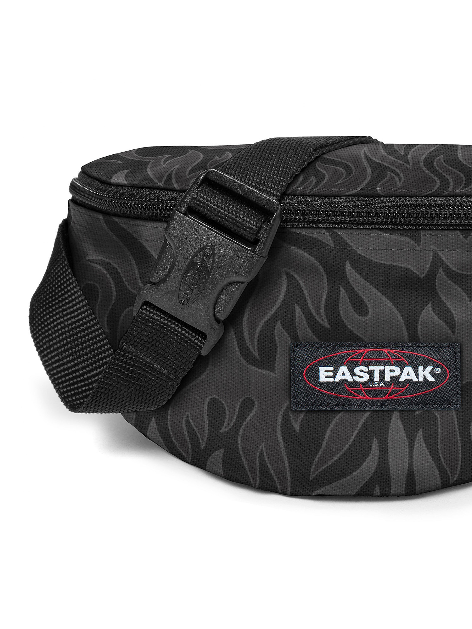 Eastpak - Springer Skate Flames Waist Bag, Black, large image number 3