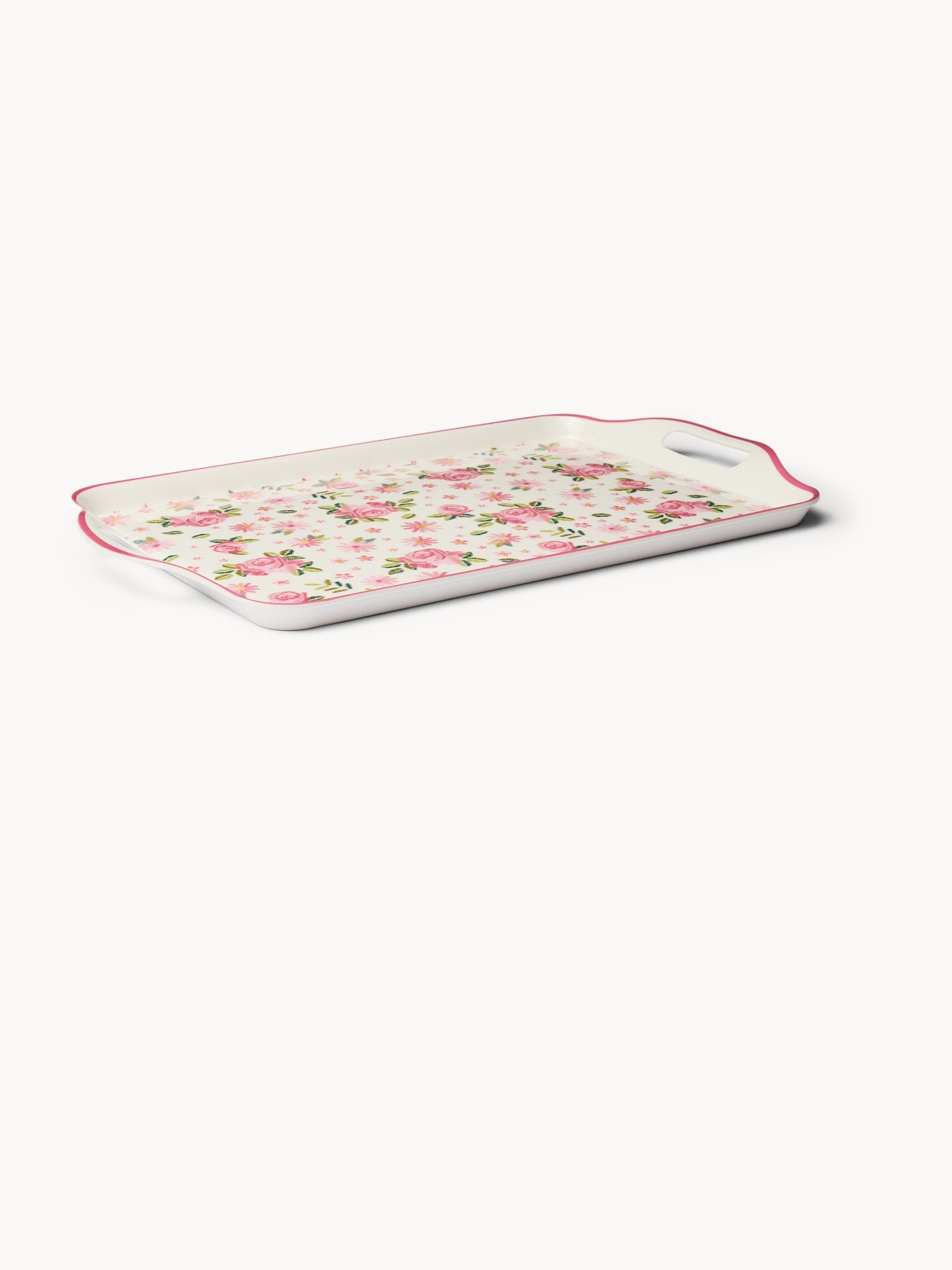 Vassoio in melammina motivo rose - Prezzo di lancio, Multicolor, large image number 0