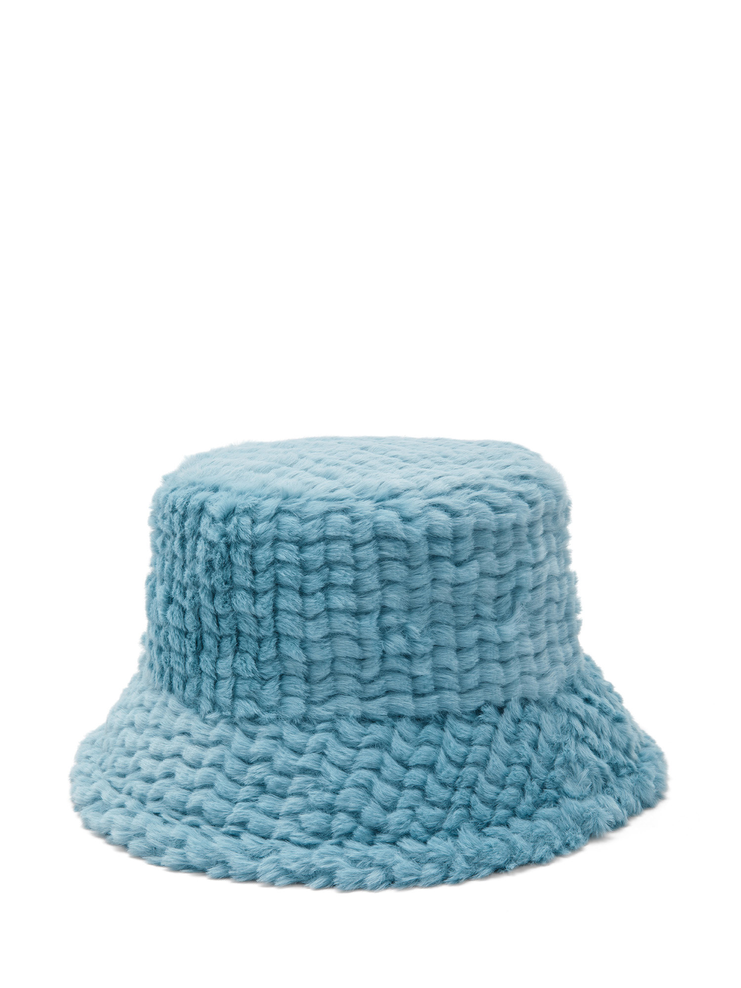 Koan - Cappello in ecopelliccia, Azzurro, large image number 0