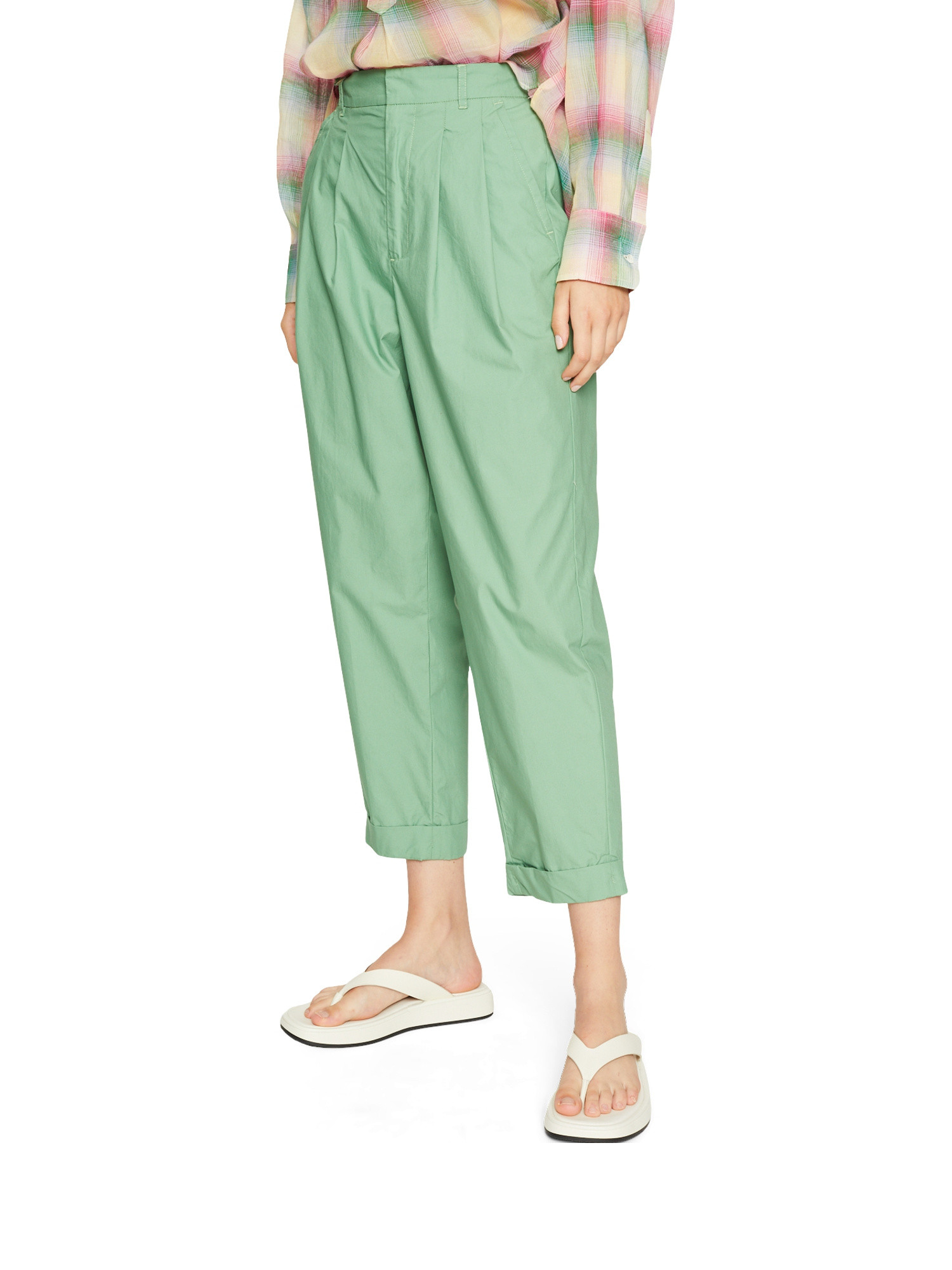 Pantalone, Verde, large image number 5