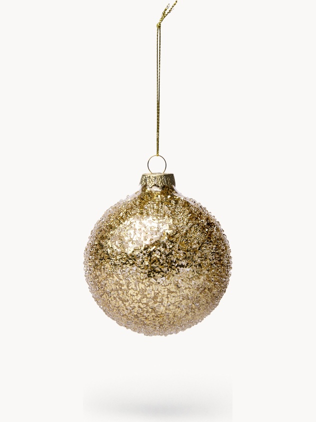 Pallina albero in vetro